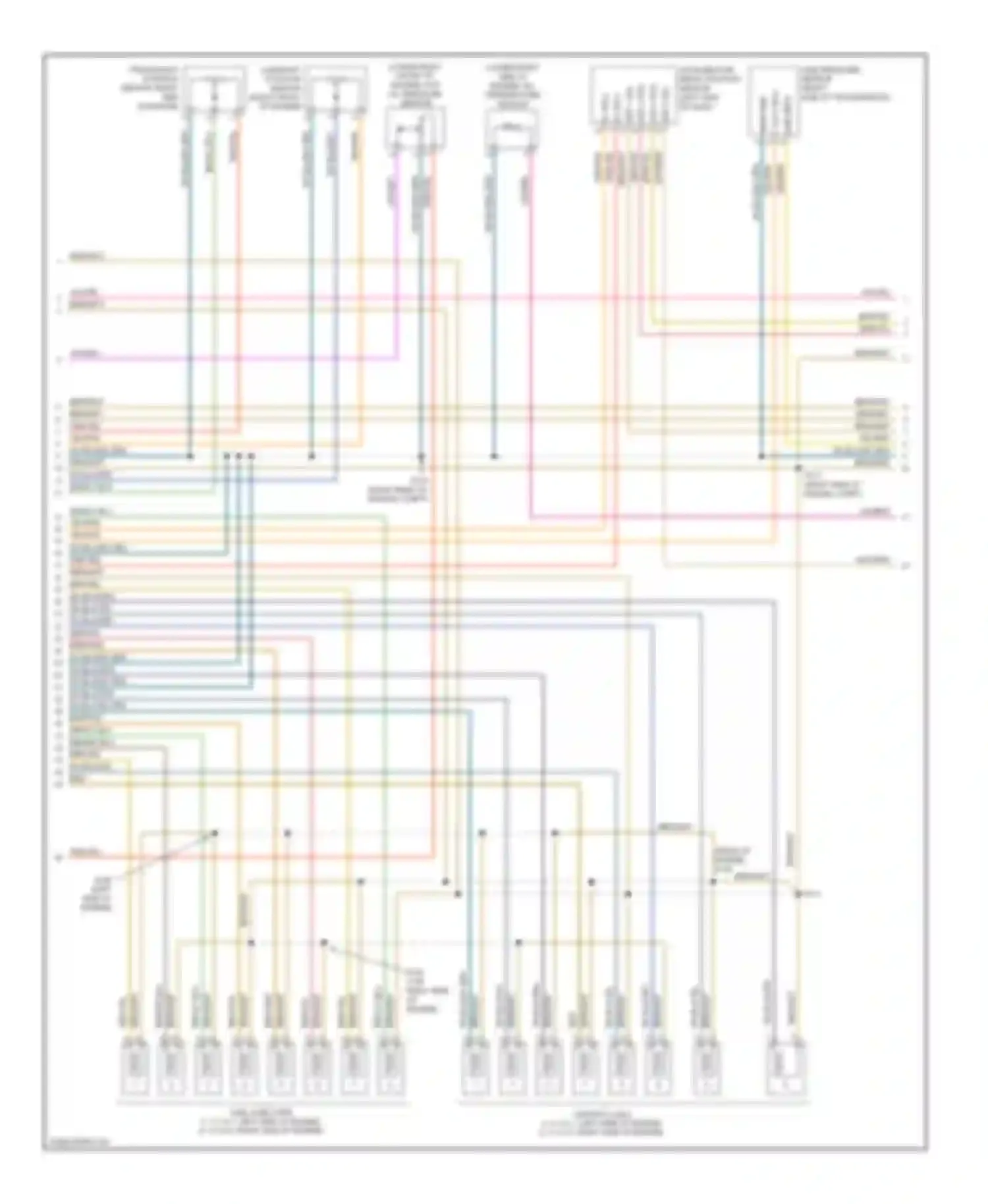 Pickup R3500 Dodge  (1996-2010): Wiring diagram engine performance 5.7l (3 of 5)