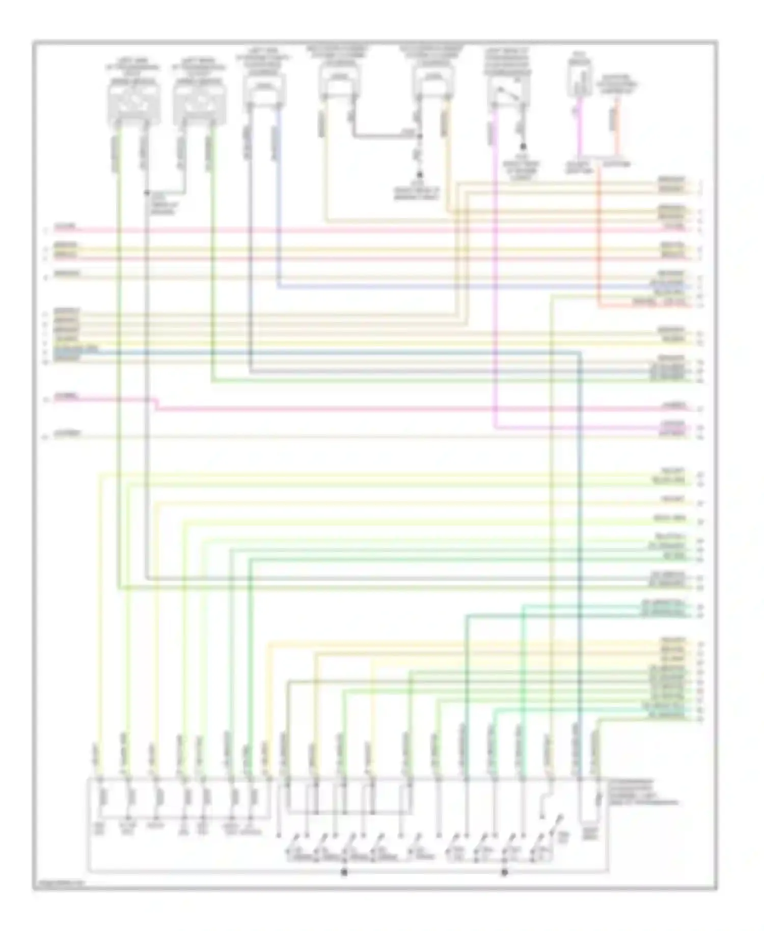 Pickup R3500 Dodge  (1996-2010): Wiring diagram engine performance 5.7l (4 of 5)