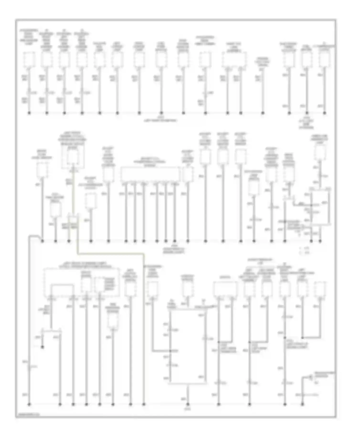 Pickup R3500 Dodge  (1996-2010): Ground distribution circuit (3 of 3)