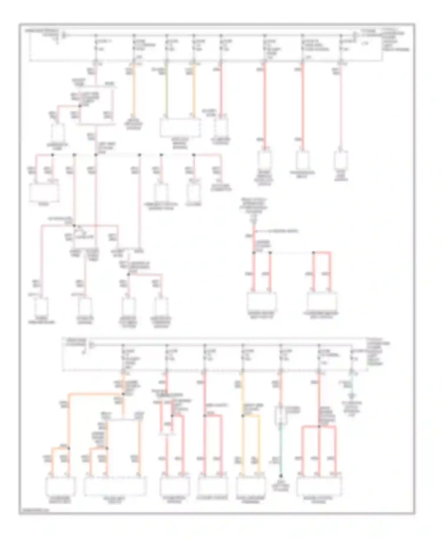 Pickup R3500 Dodge  (1996-2010): Power distribution circuit (2 of 3)