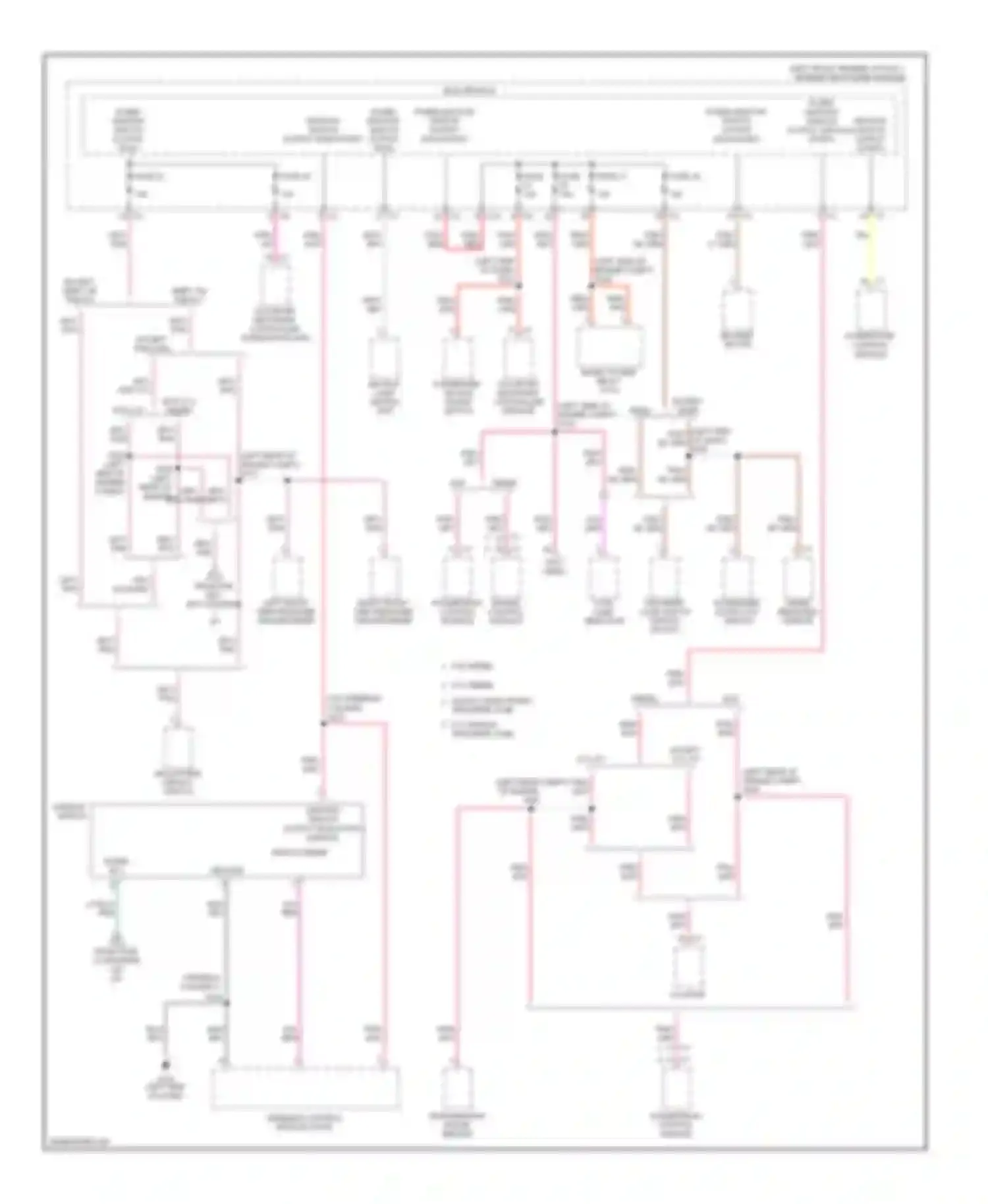 Pickup R3500 Dodge  (1996-2010): Power distribution circuit (3 of 3)