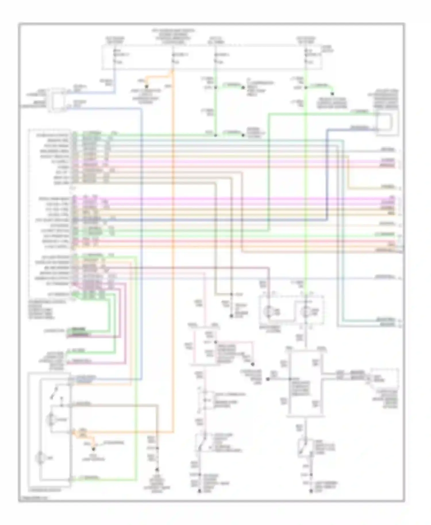 Wiring diagram abs rwal for Dodge Pickup R3500  (1996-2010) (1 of 1)