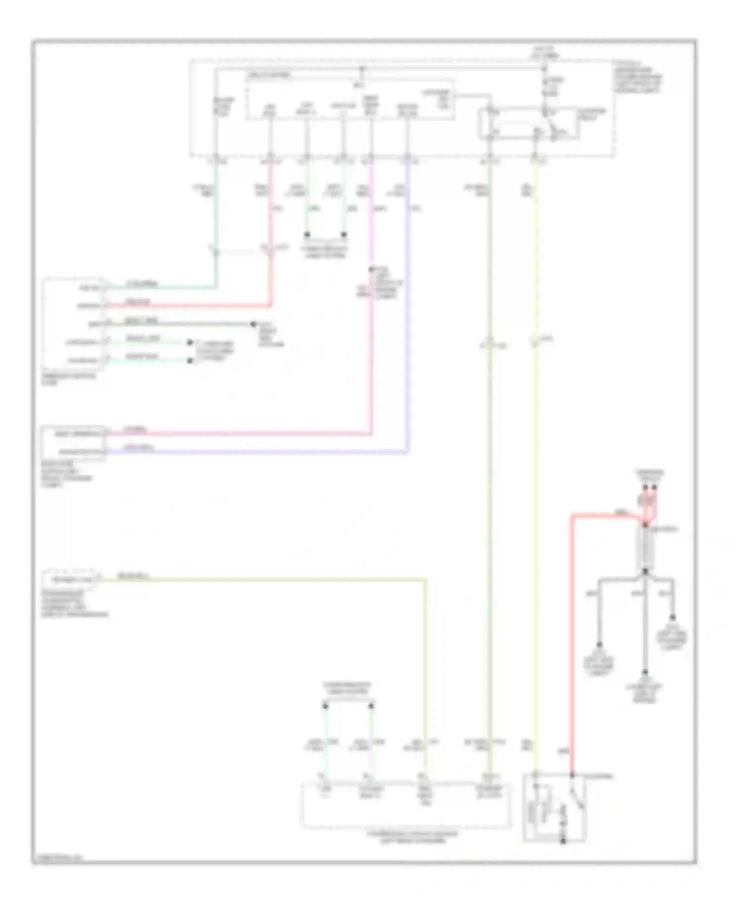 Wiring diagram charging circuit for Dodge Pickup R3500  (1996-2010) (5 of 5)