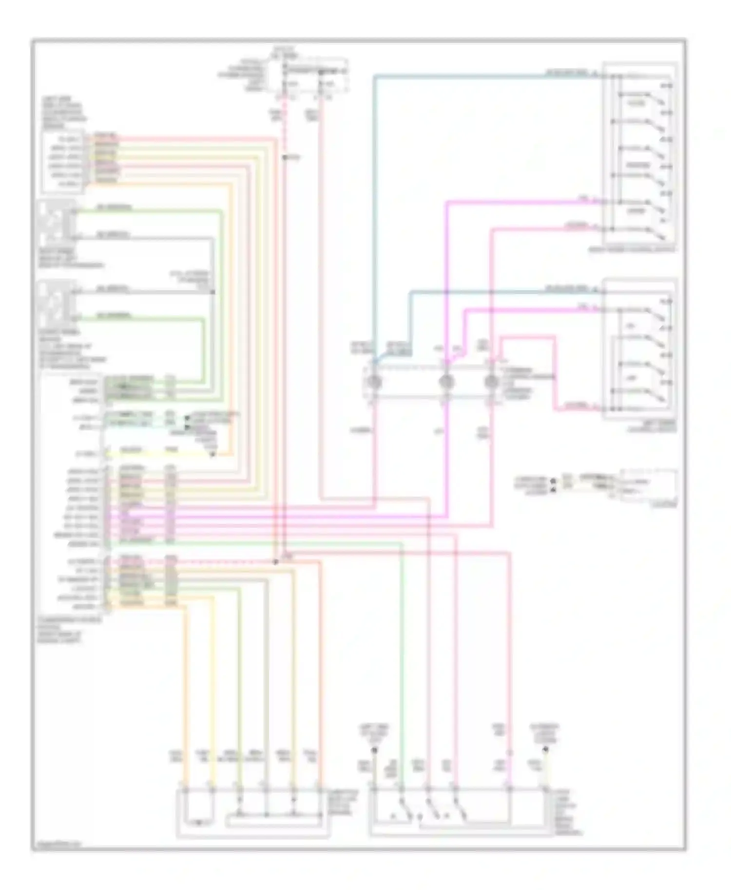 Wiring diagram column) for Dodge Pickup R3500  (1996-2010) (1 of 1)