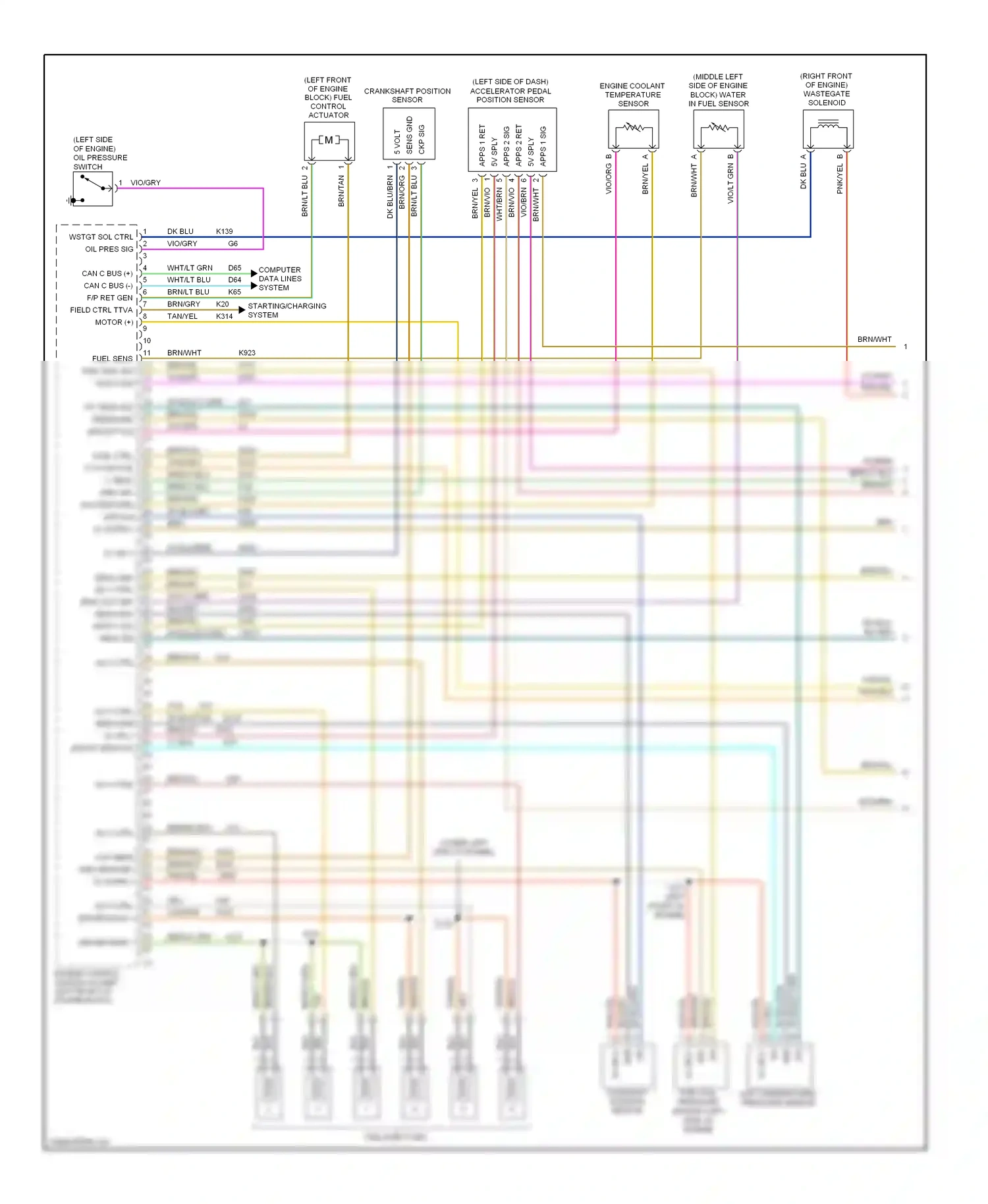 Dodge Pickup R3500  (1996-2010) computer data lines system wiring diagram  (20 of 88)