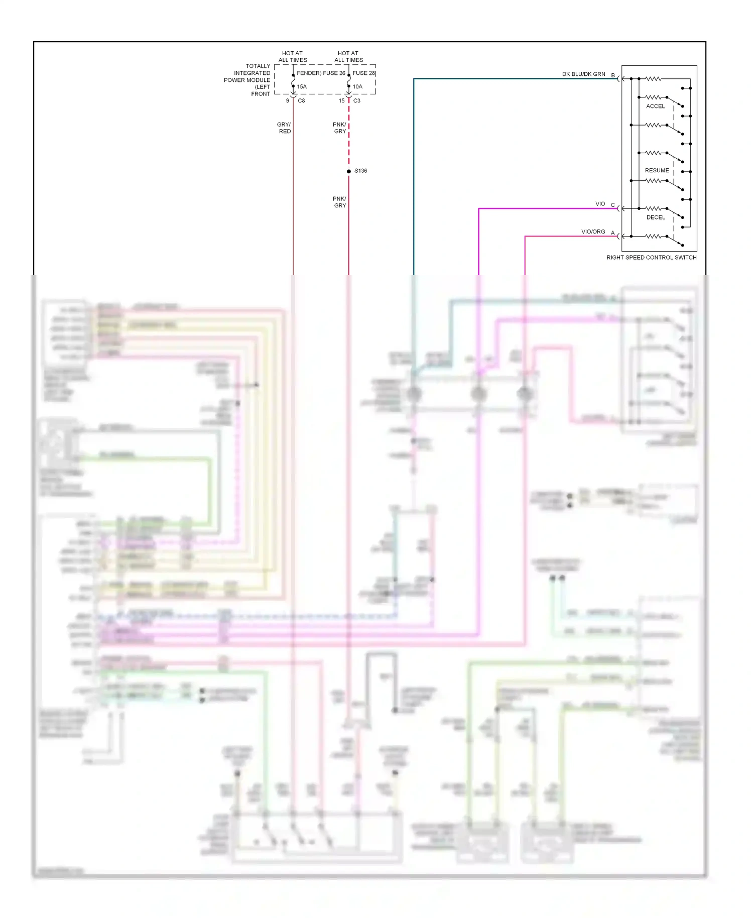Dodge Pickup R3500  (1996-2010) computer data lines system wiring diagram  (32 of 88)