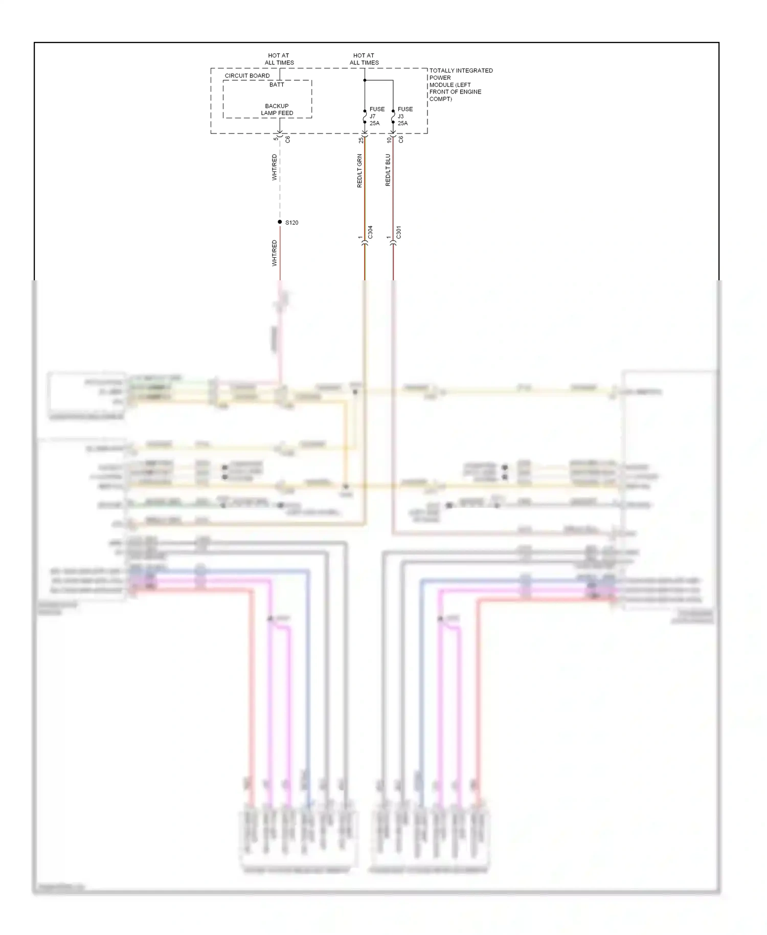 Dodge Pickup R3500  (1996-2010) computer data lines system wiring diagram  (26 of 88)