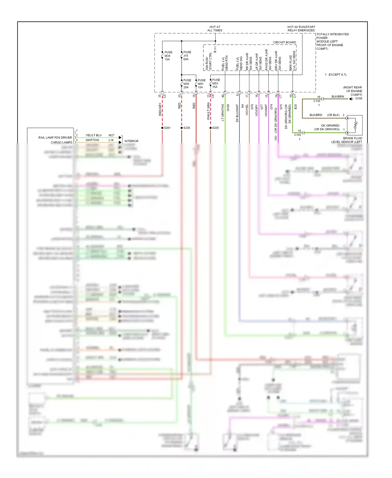 Dodge Pickup R3500  (1996-2010) computer data lines system wiring diagram  (84 of 88)