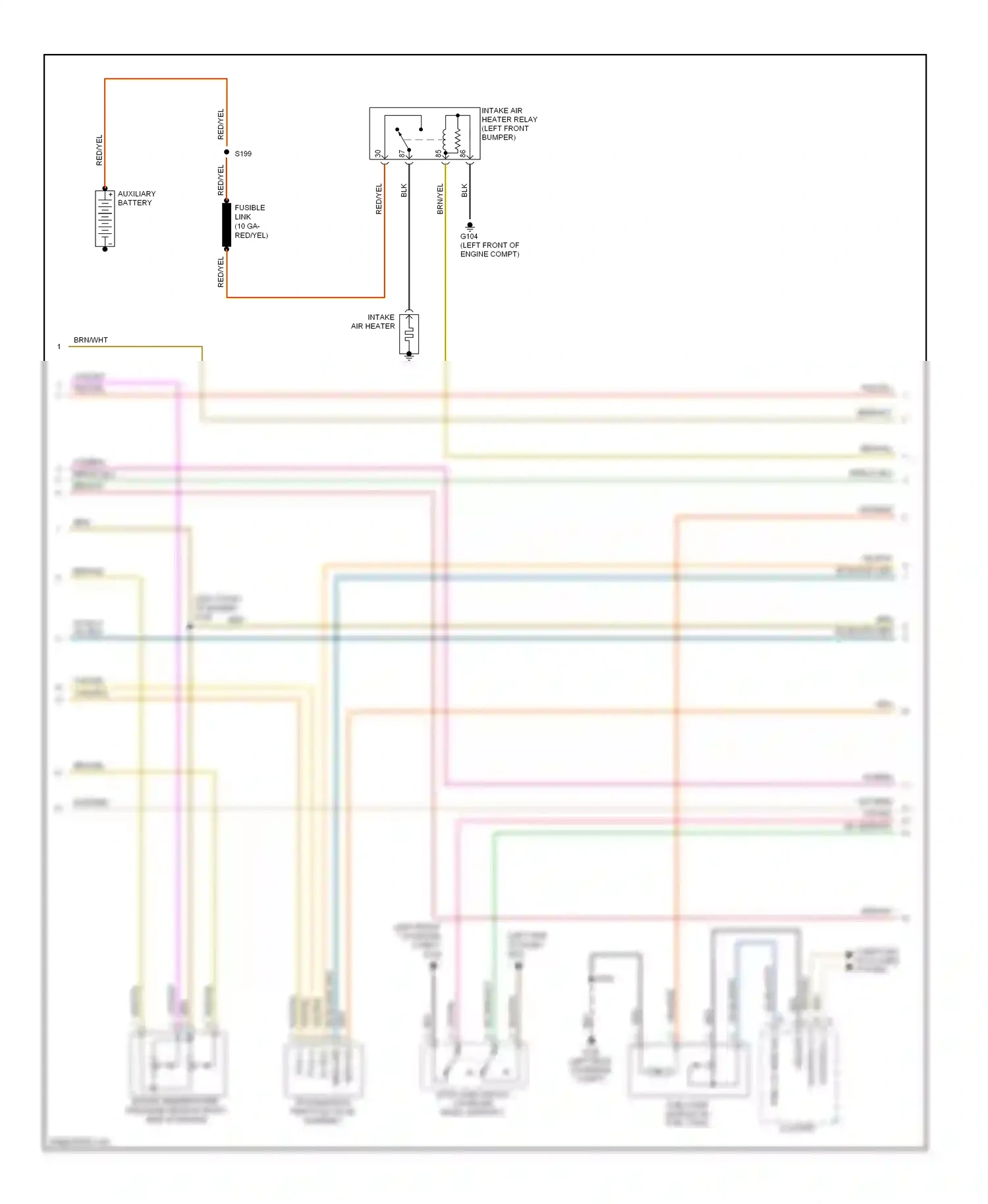 Dodge Pickup R3500  (1996-2010) computer data lines system wiring diagram  (29 of 88)