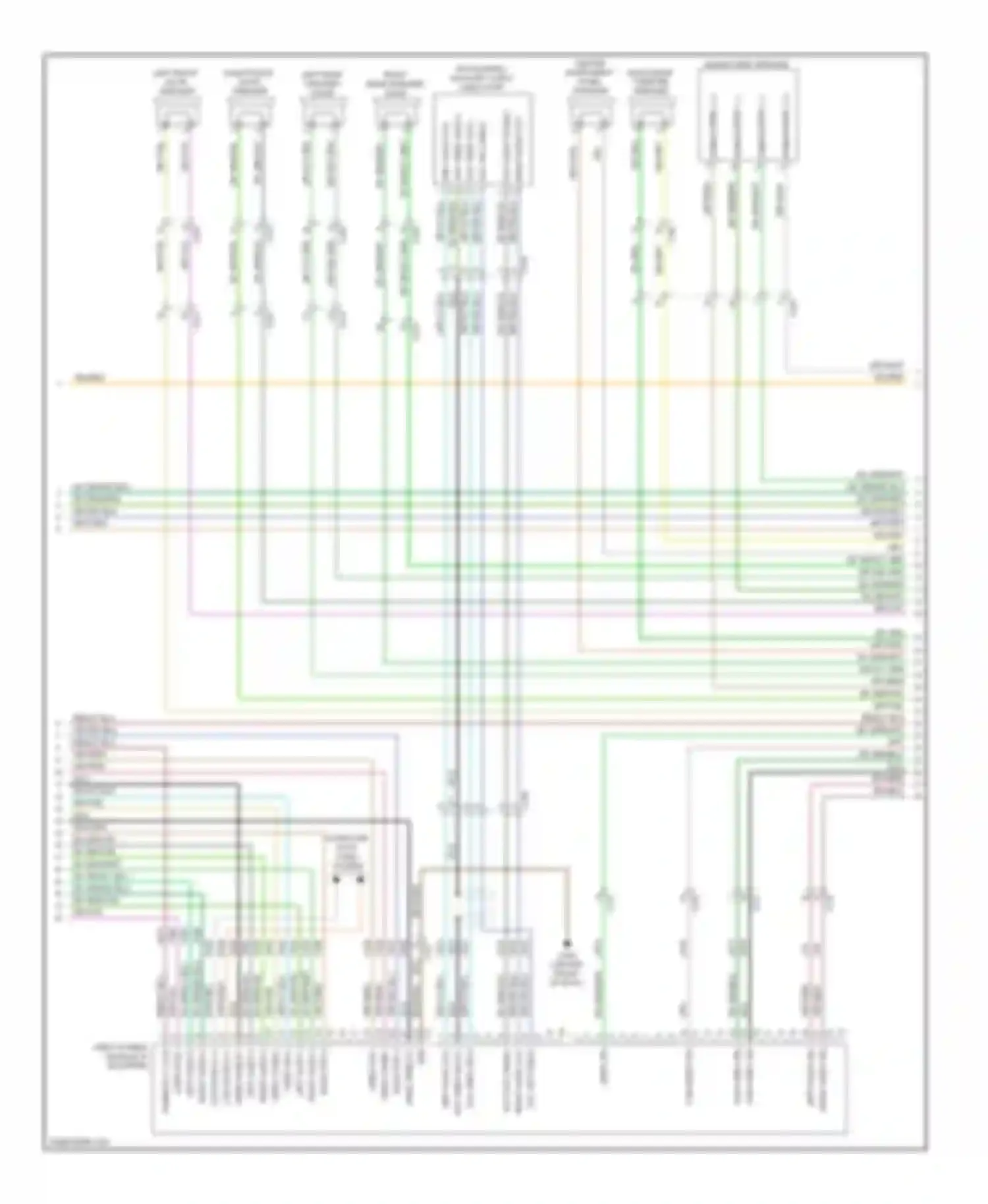 Wiring diagram left audio 2 for Dodge Pickup R3500  (1996-2010) (1 of 2)