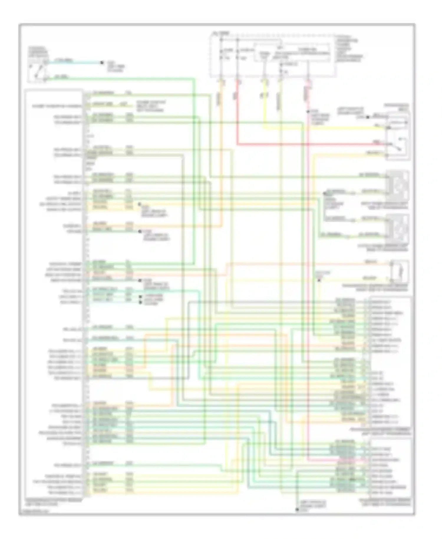 Wiring diagram yel/gry for Dodge Pickup R3500  (1996-2010) (2 of 19)