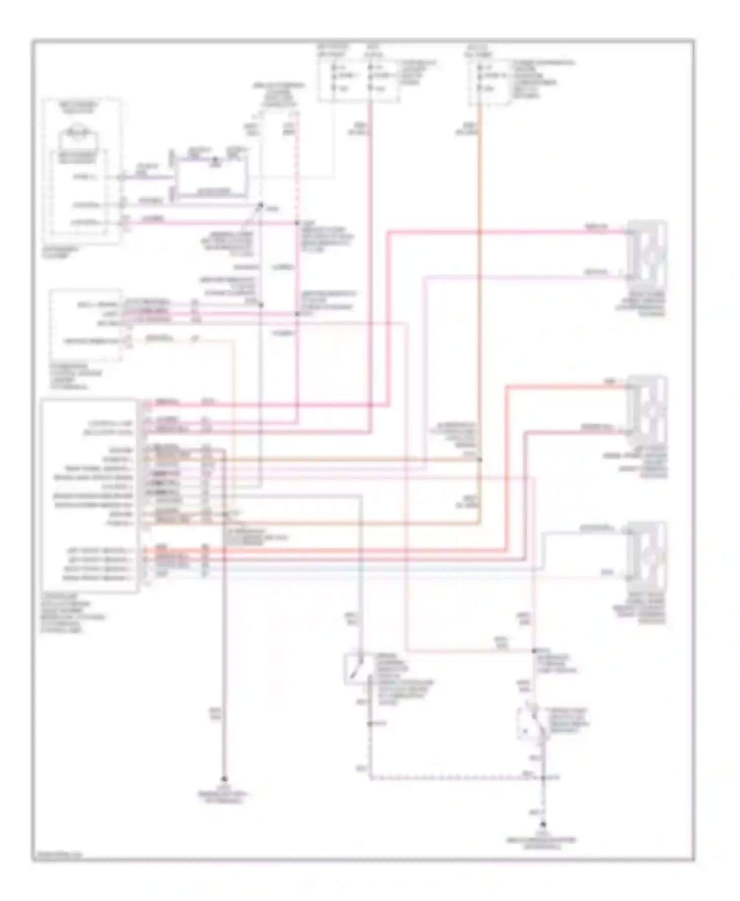 Ram Van B2500 Dodge  (1996-2003): Anti-lock brakes circuit