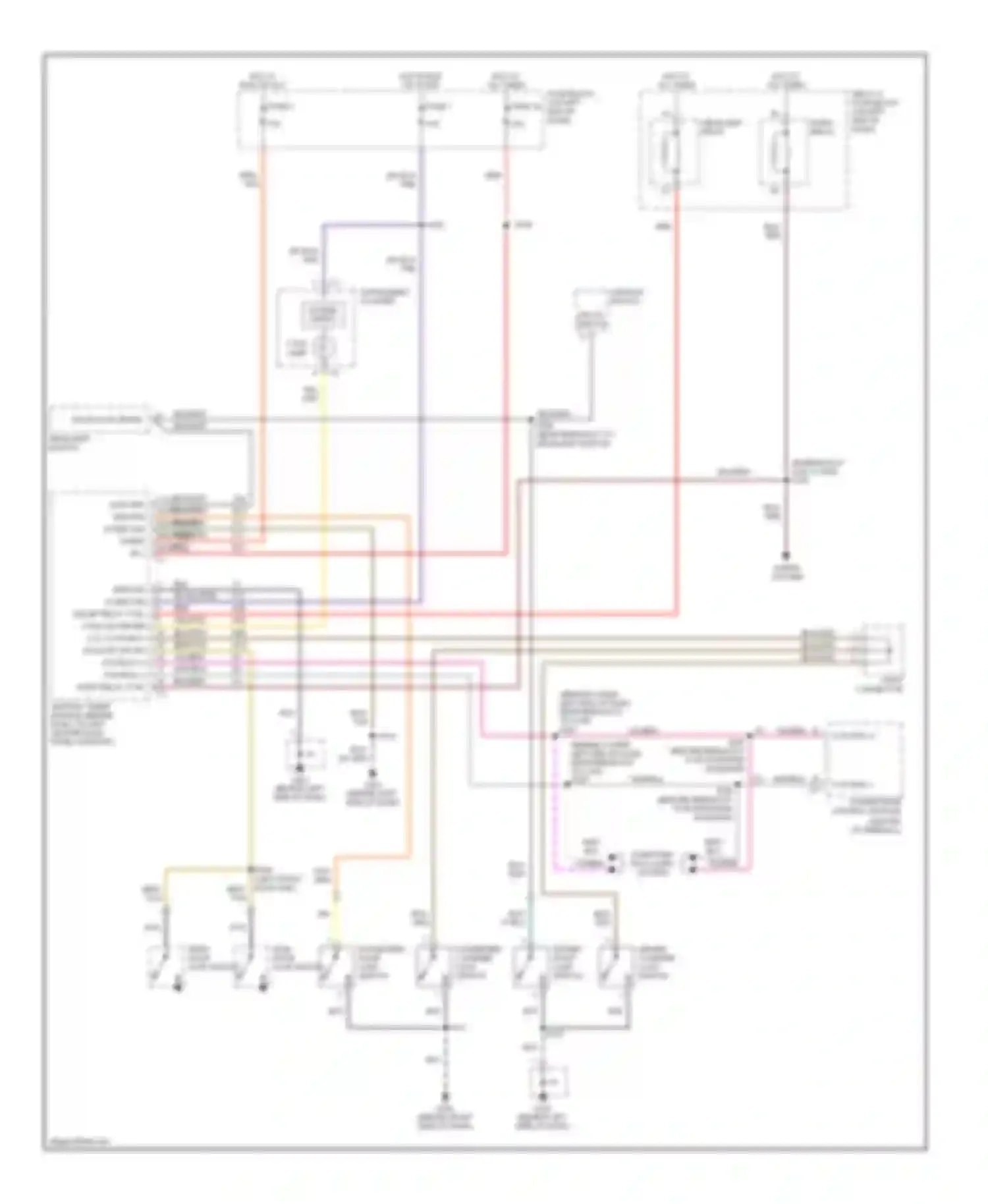 Ram Van B2500 Dodge  (1996-2003): Anti-theft circuit