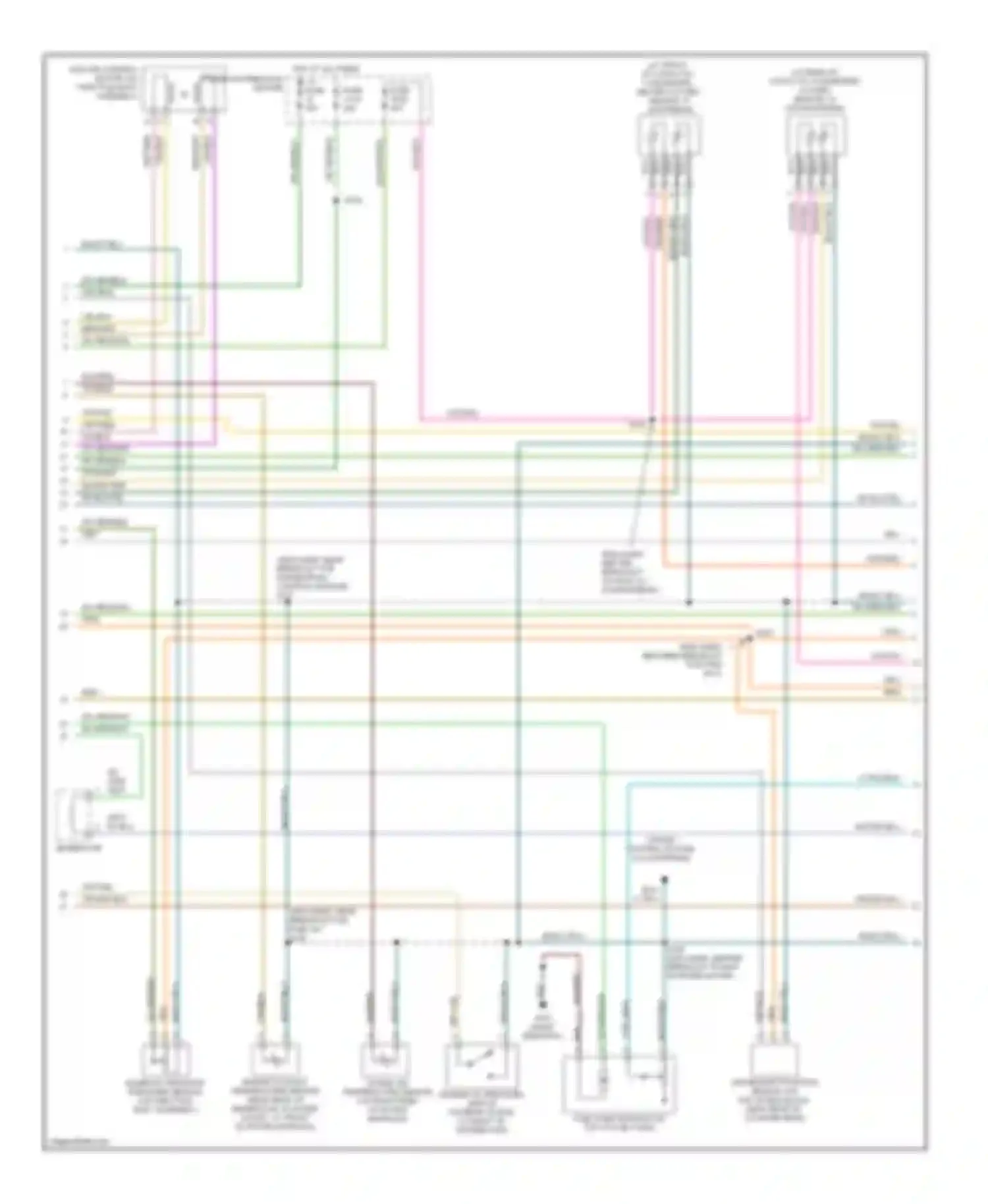 Ram Van B2500 Dodge  (1996-2003): Wiring diagram engine performance 3.9ls (2 of 3)