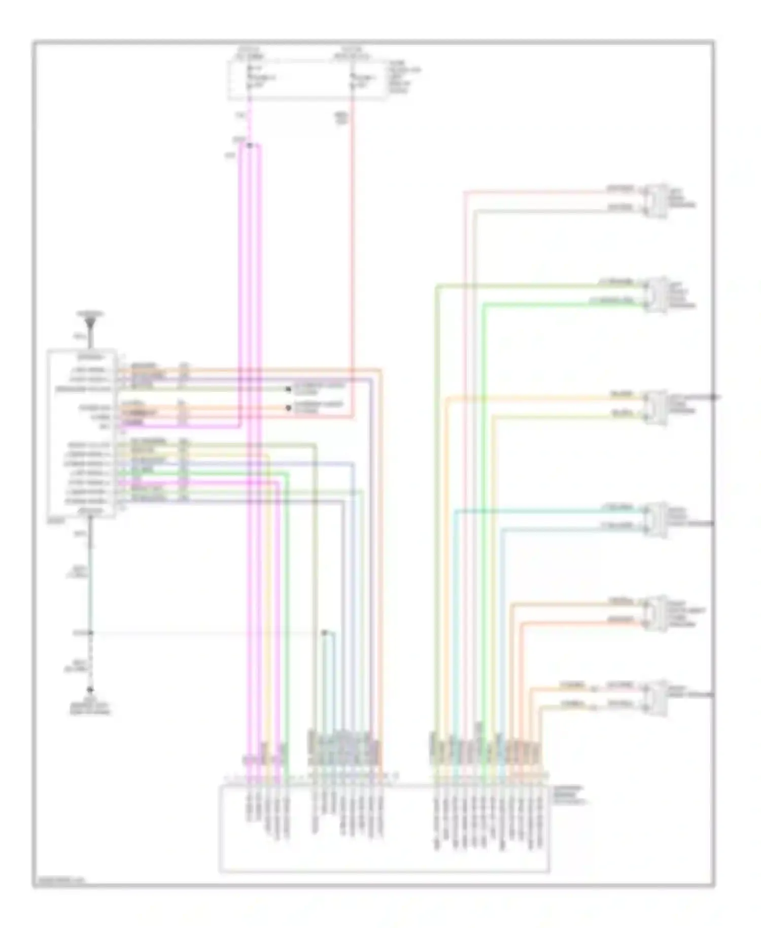 Ram Van B2500 Dodge  (1996-2003): Radio circuit, premium radio