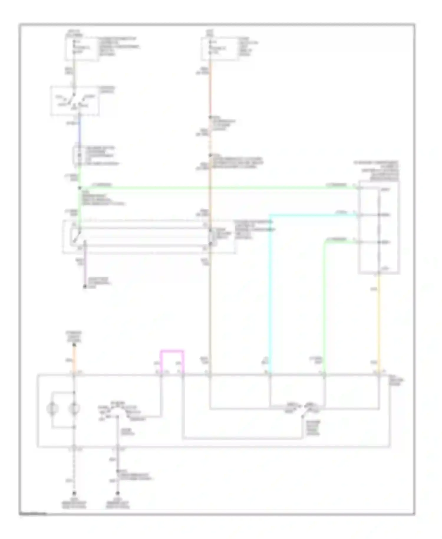 Ram Van B3500 Dodge  (1996-2003): Heater circuit