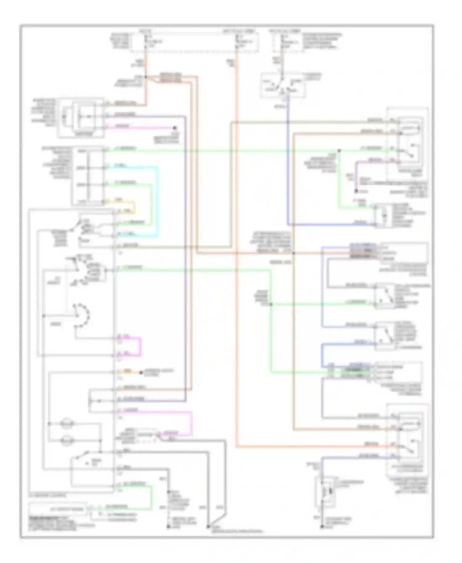 Ram Van B3500 Dodge  (1996-2003): Manual a/c circuit