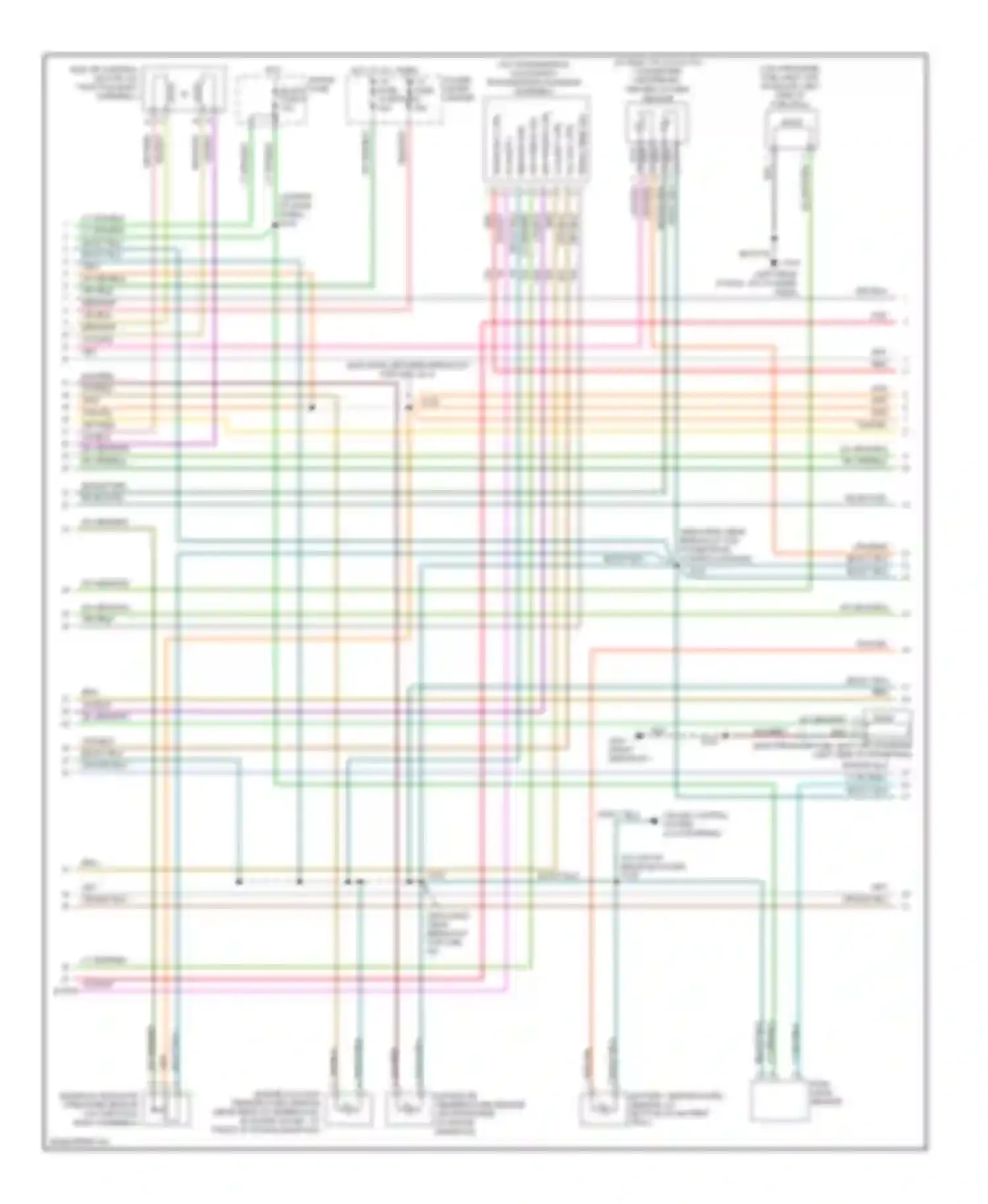 Ram Van B3500 Dodge  (1996-2003): Wiring diagram engine performance 5.2l cng (2 of 3)