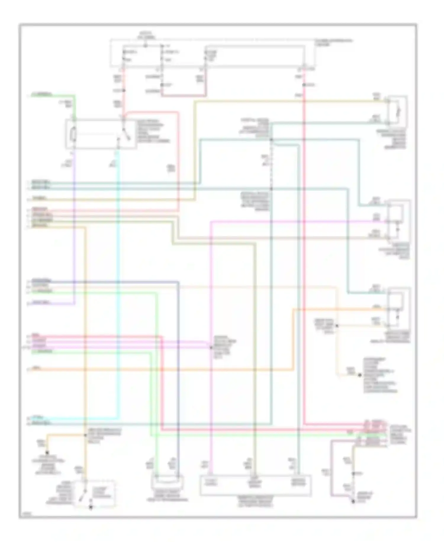 Ram Van B3500 Dodge  (1996-2003): 5.2l cng, transmission circuit (2 of 2)