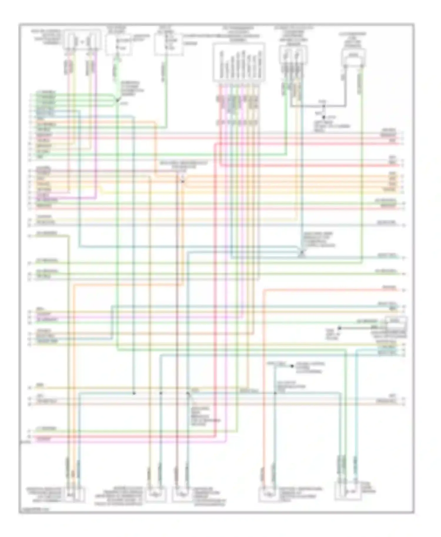 Ram Wagon B1500 Dodge  (1996-2002): Wiring diagram engine performance 5.2l cngs (2 of 3)