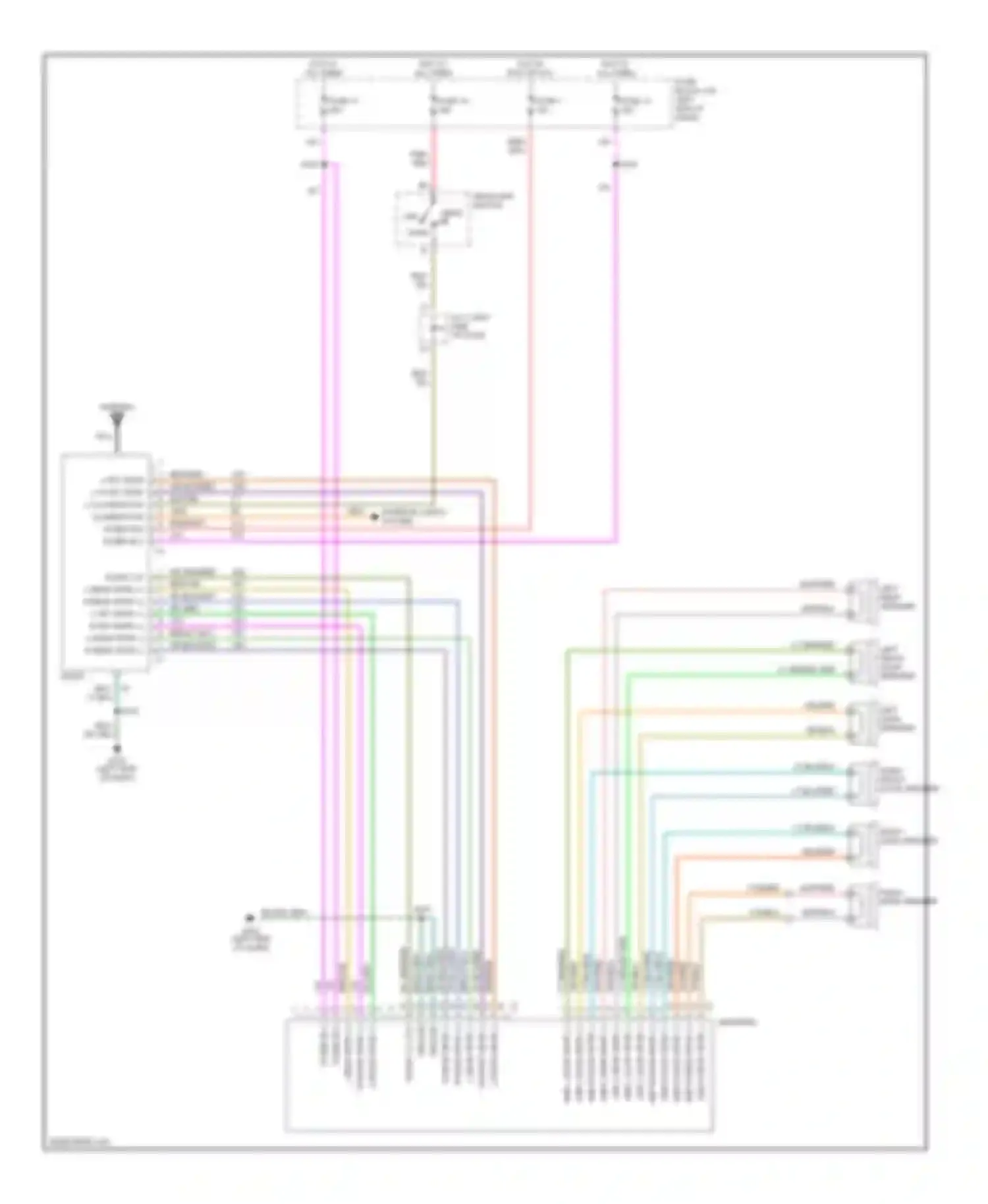 Wiring diagram hot in run or acc for Dodge Ram Wagon B1500  (1996-2002) (12 of 14)