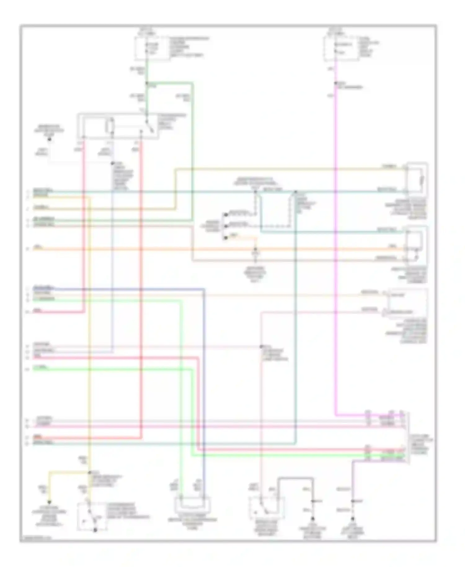 Wiring diagram pnk for Dodge Ram Wagon B2500  (1996-2002) (42 of 53)