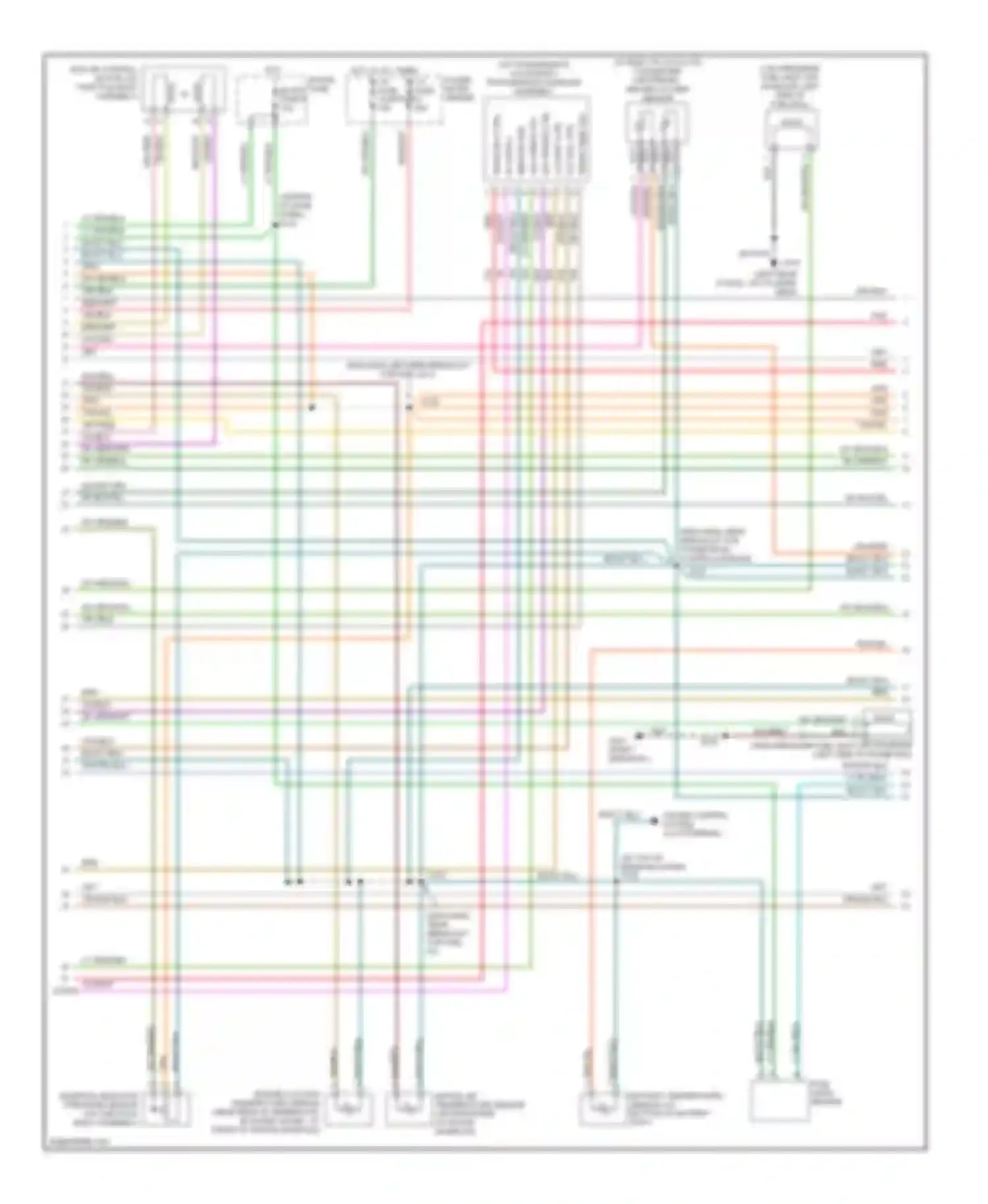 Ram Wagon B3500 Dodge  (1996-2002): Wiring diagram engine performance 5.2l cngs (2 of 3)