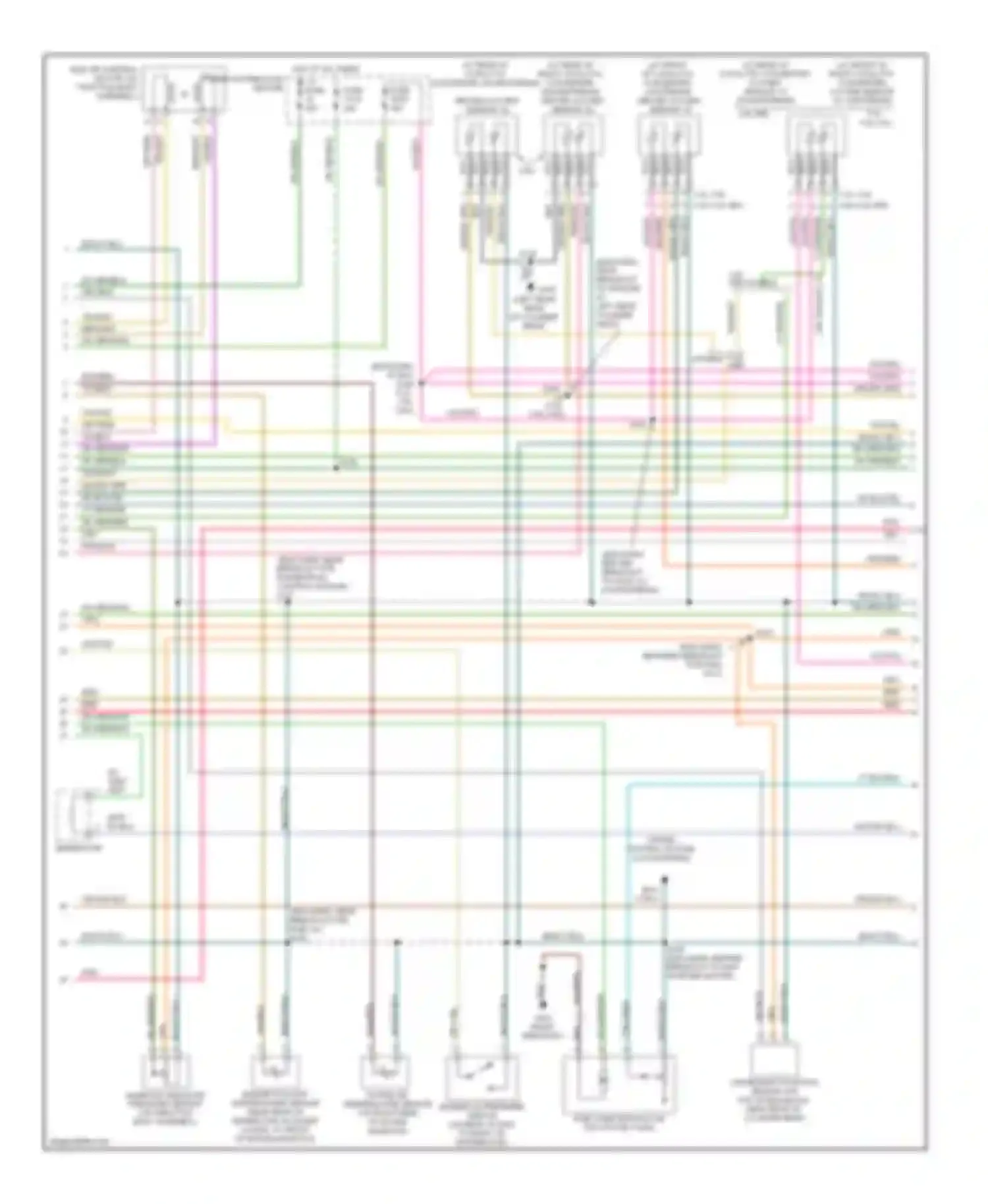 Ram Wagon B3500 Dodge  (1996-2002): Wiring diagram engine performance 5.9ls (2 of 3)