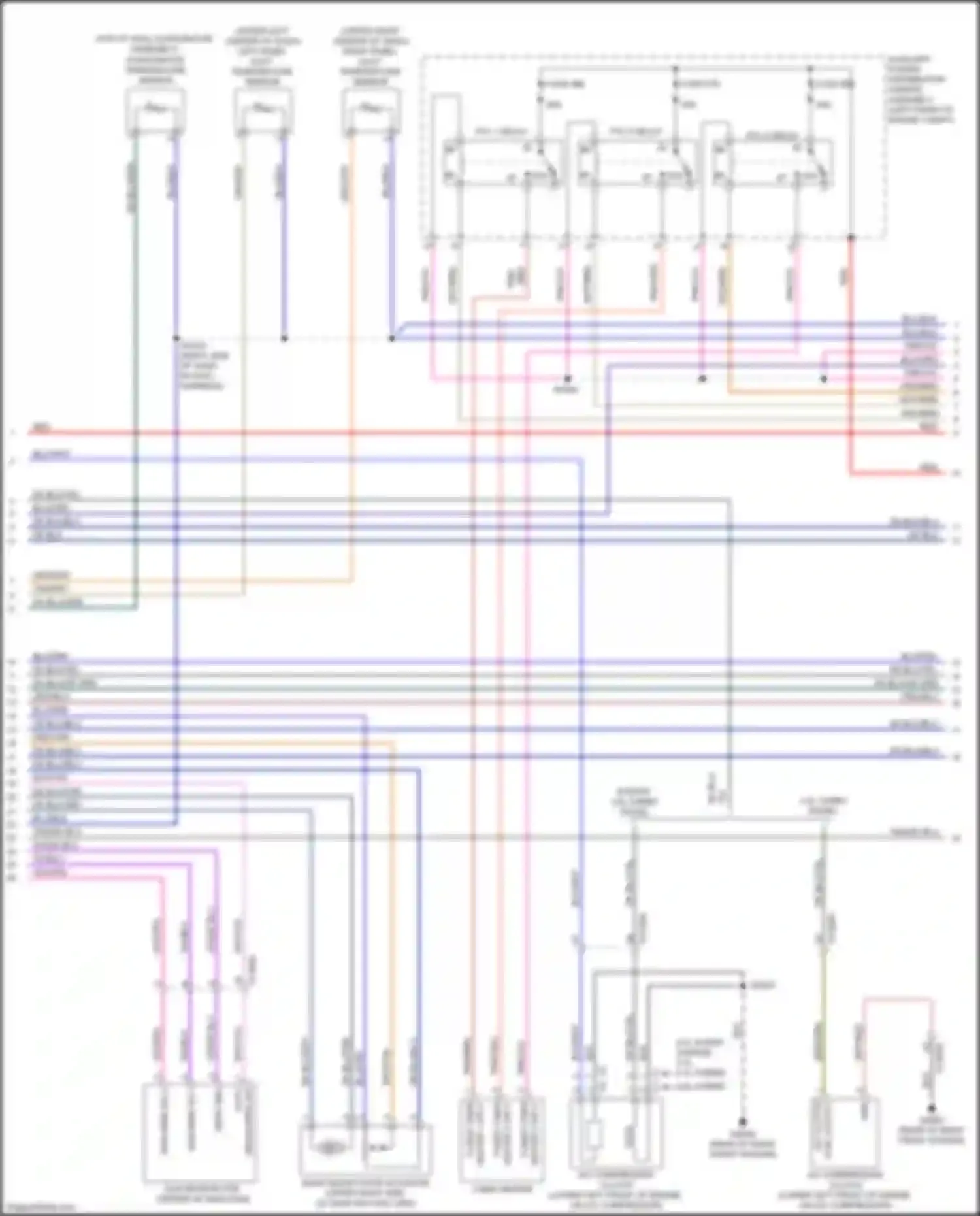 Ram Dodge V (2018-2024): Automatic a/c circuit (2 of 4)