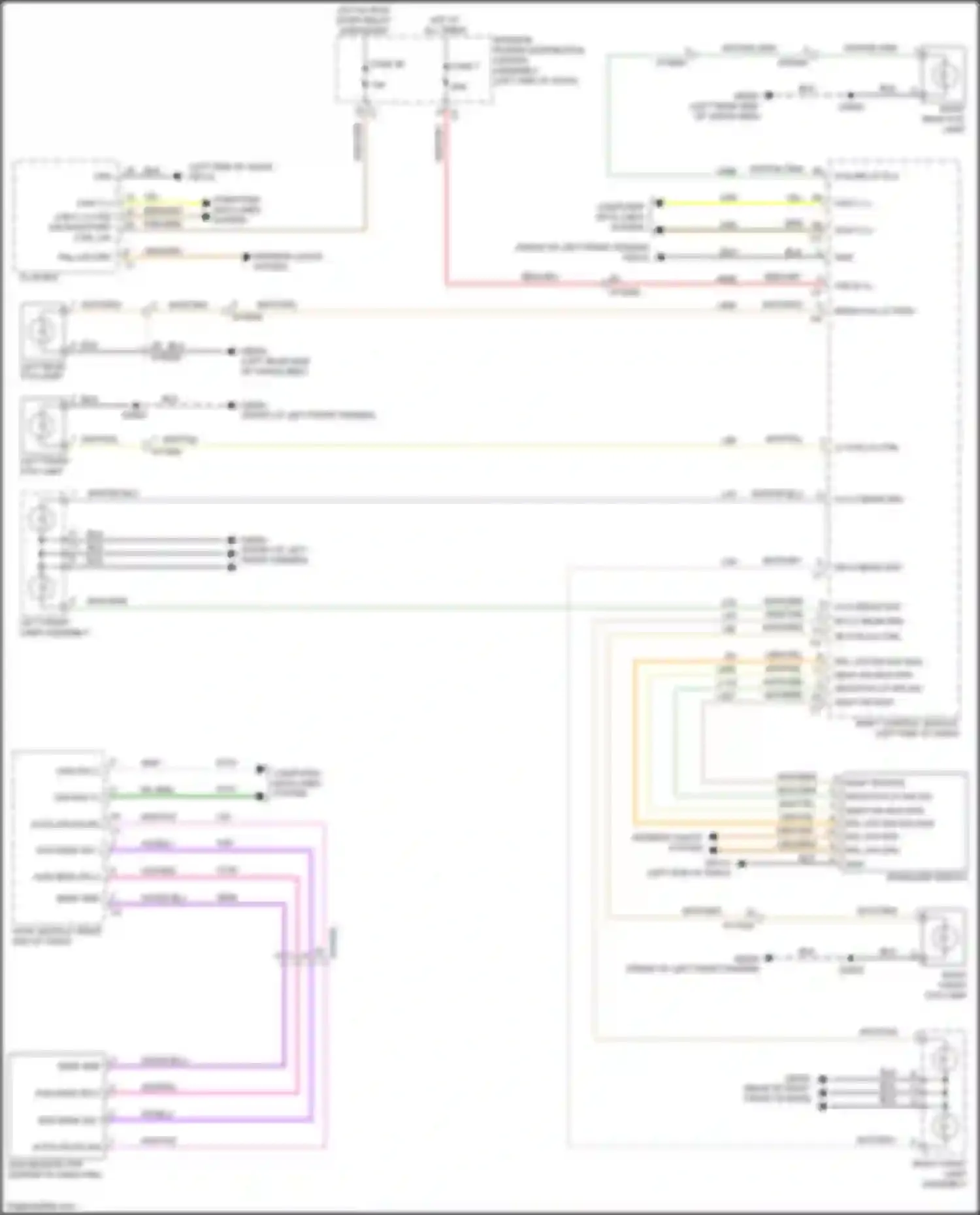 Ram Dodge V (2018-2024): Headlights circuit, base