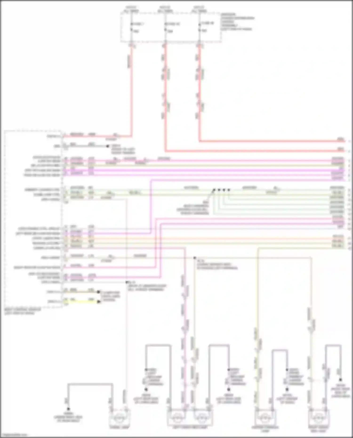 Ram Dodge V (2018-2024): Courtesy lamps circuit (1 of 6)