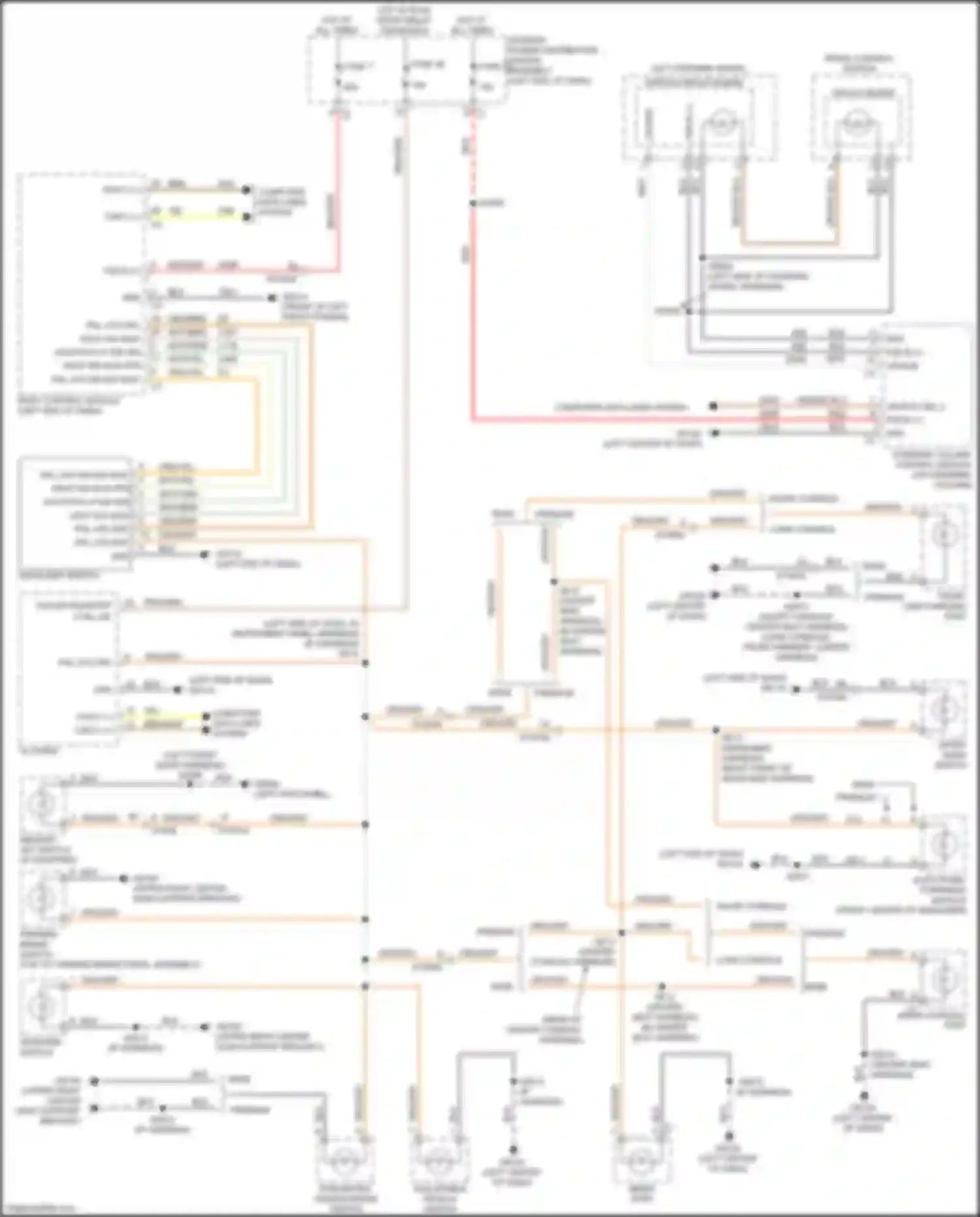 Ram Dodge V (2018-2024): Instrument illumination circuit