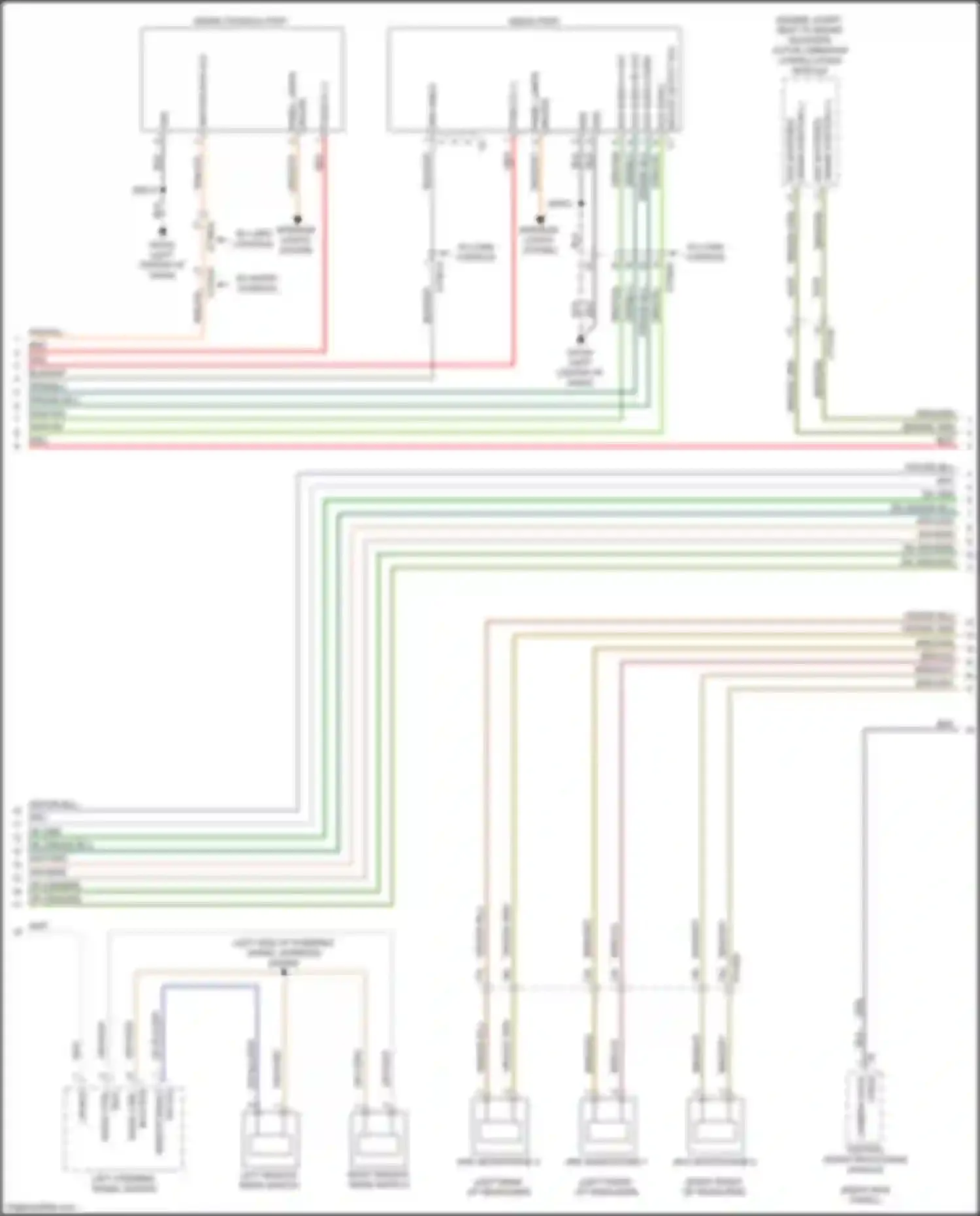 Ram Dodge V (2018-2024): Navigation circuit, premium 1 (2 of 4)