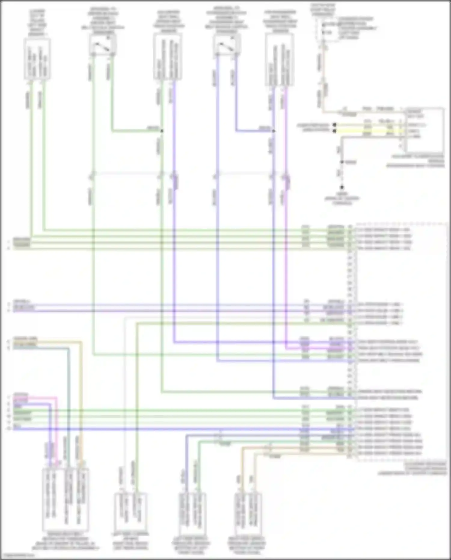 Ram Dodge V (2018-2024): Supplemental restraints circuit (3 of 3)