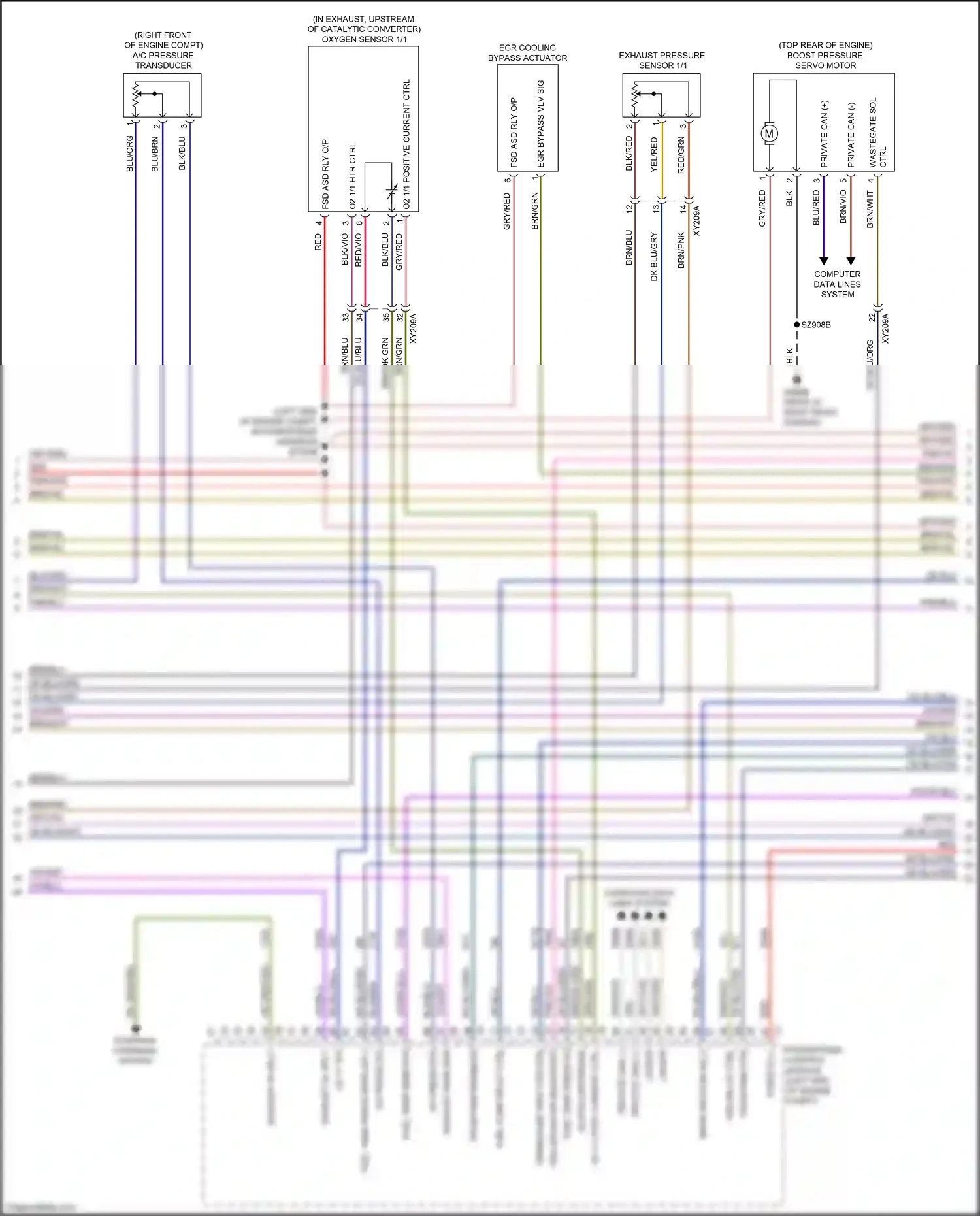 Dodge Ram V (2018-2024) asd relay ctrl wiring diagram  (1 of 1)