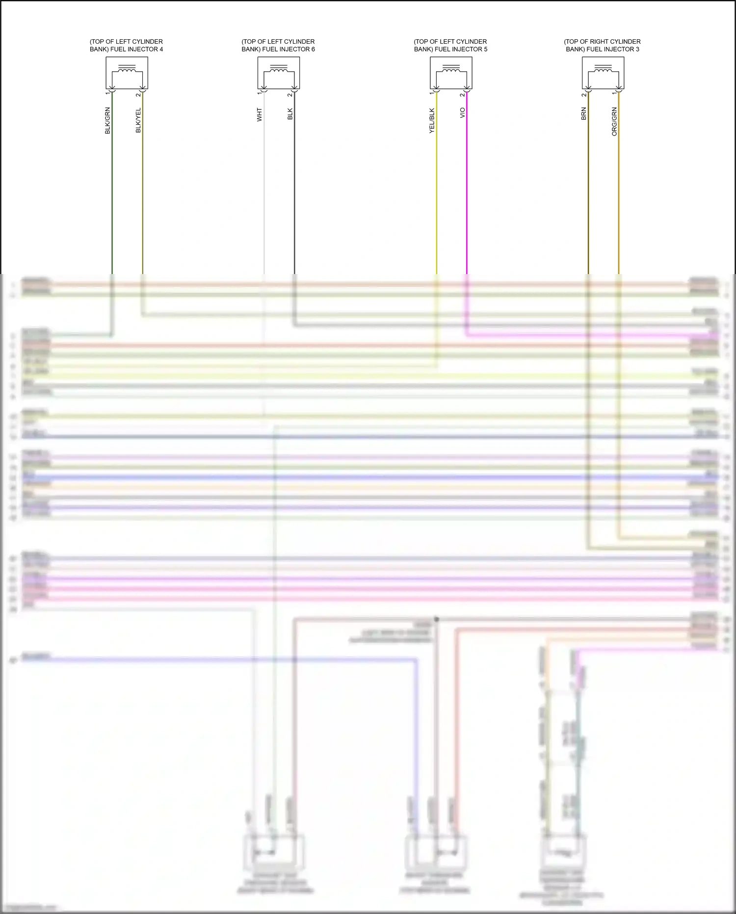 Dodge Ram V (2018-2024) boost pressure sensor wiring diagram  (1 of 1)