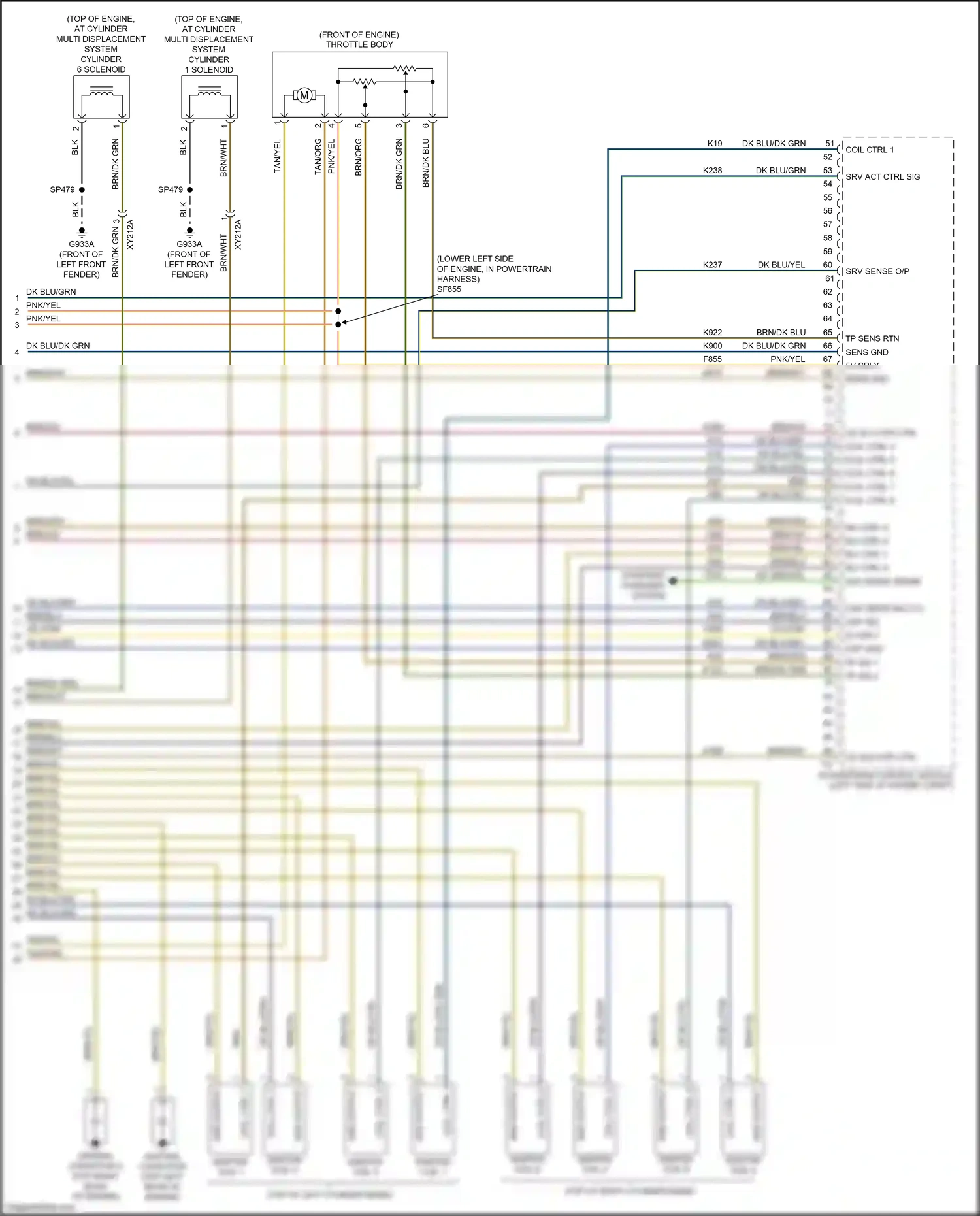 Dodge Ram V (2018-2024) coil ctrl 7 wiring diagram  (1 of 3)