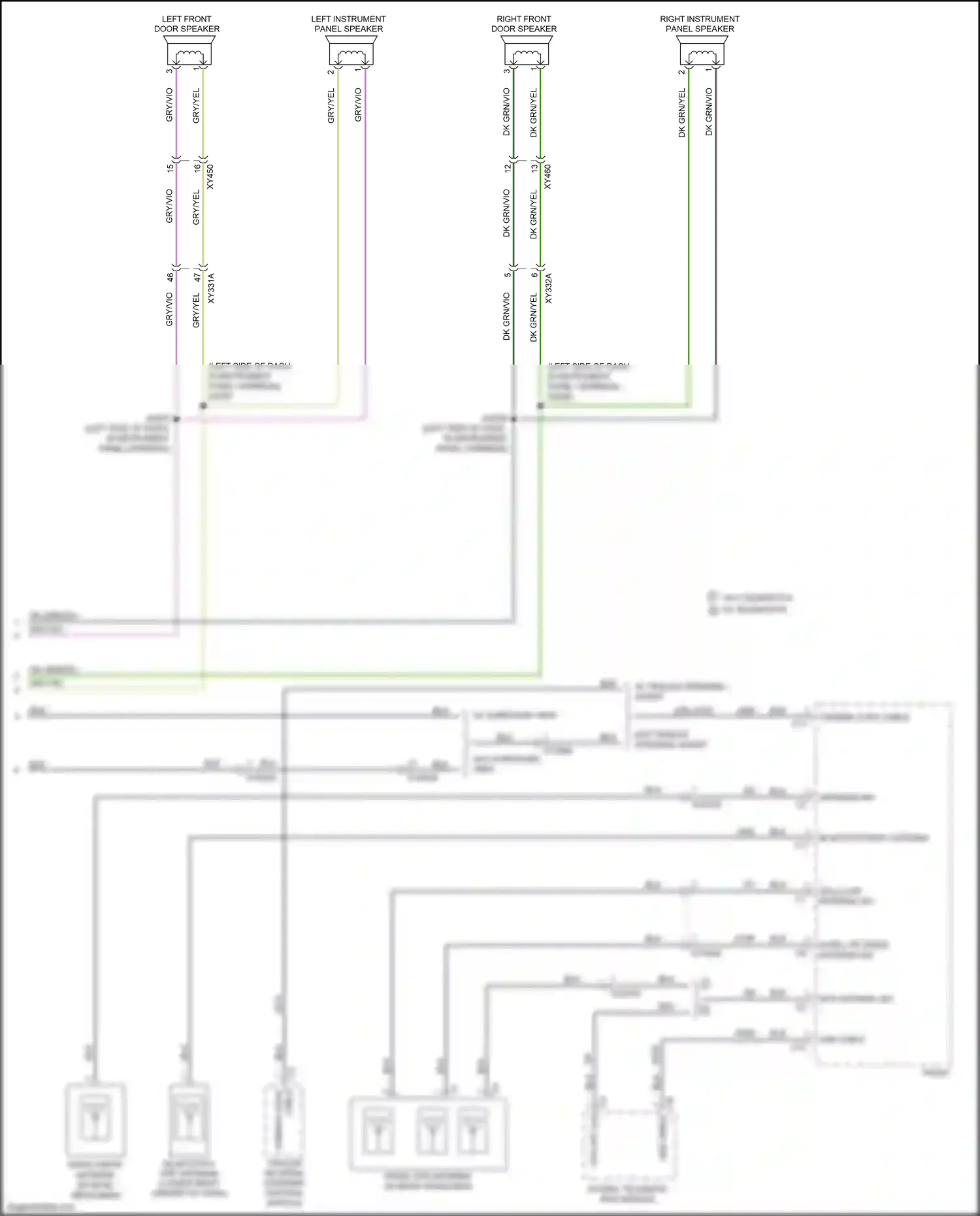 Dodge Ram V (2018-2024) usb cable wiring diagram  (4 of 20)