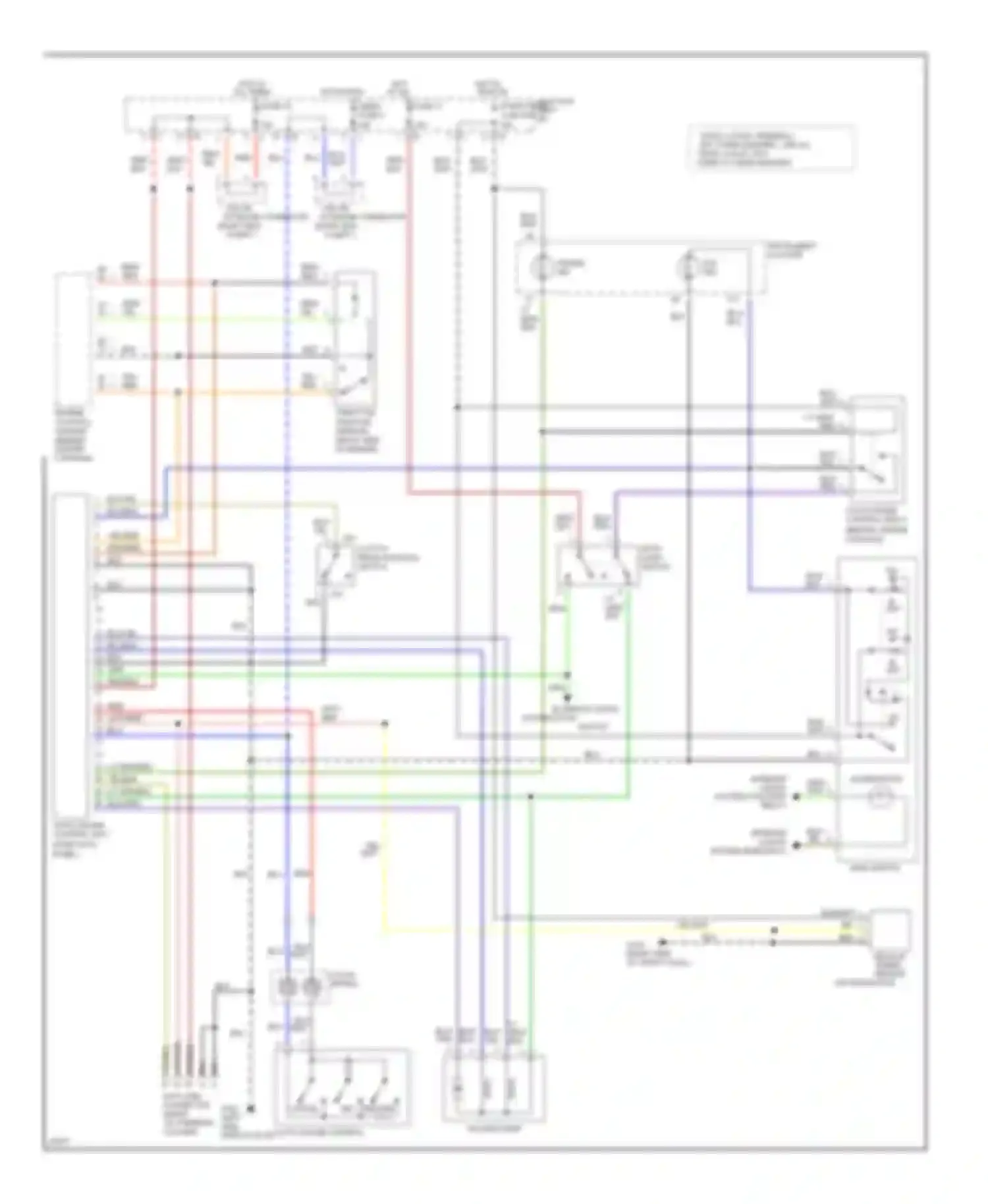 Stealth Dodge I (1990-1996): Cruise control circuit, m/t