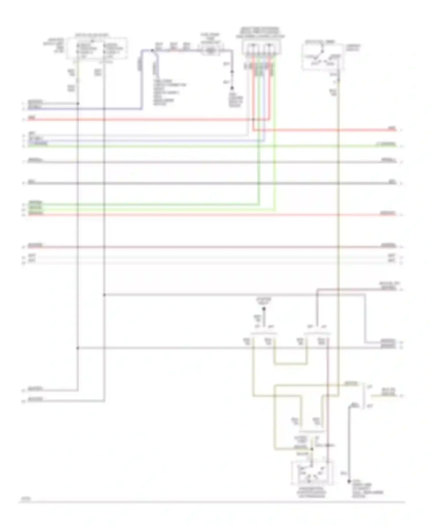 Stealth Dodge I (1990-1996): Wiring diagram engine performance 3.0l sohcs (2 of 3)