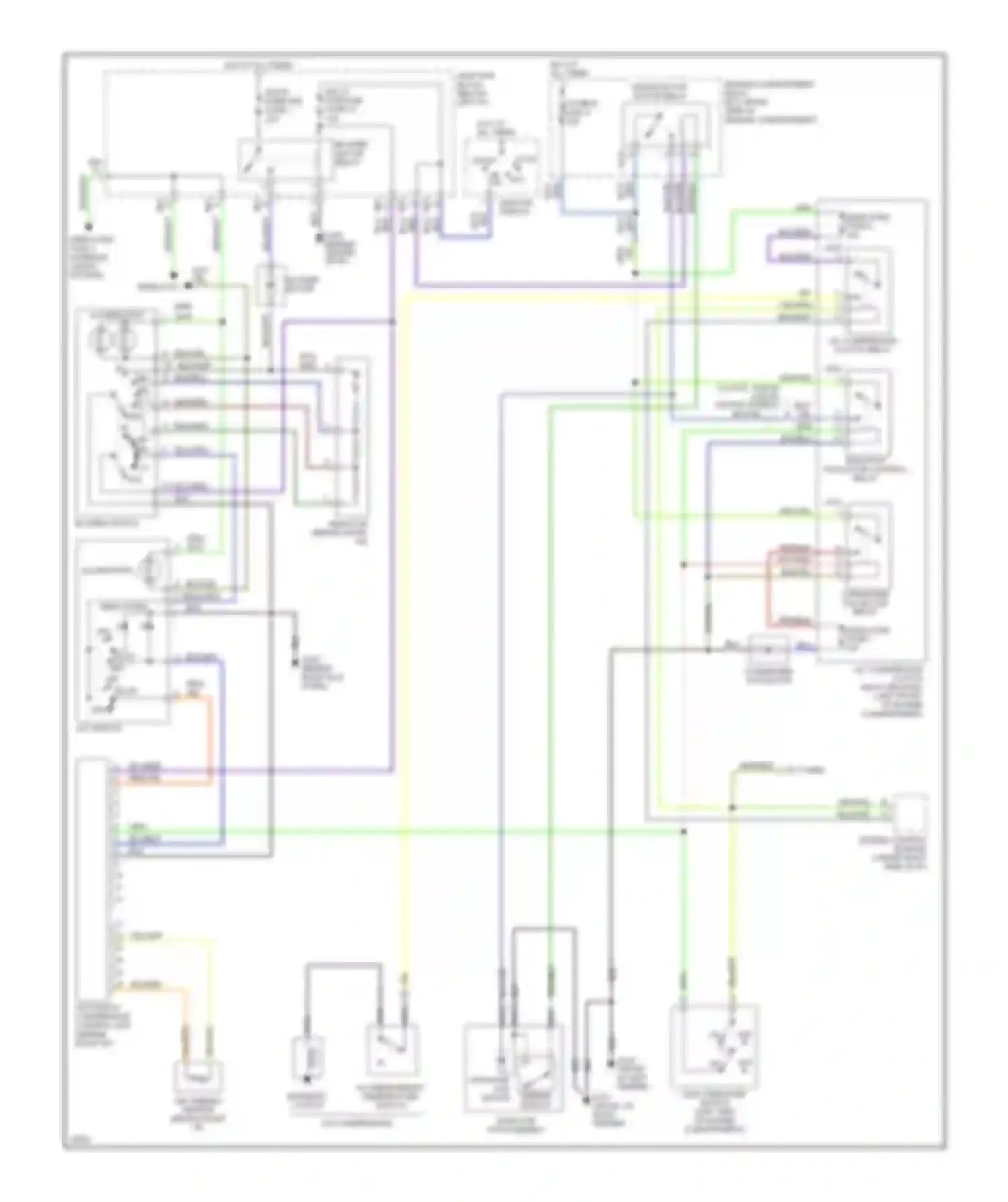 Summit Eagle I (1989-1996): 1.5l, a/c circuit