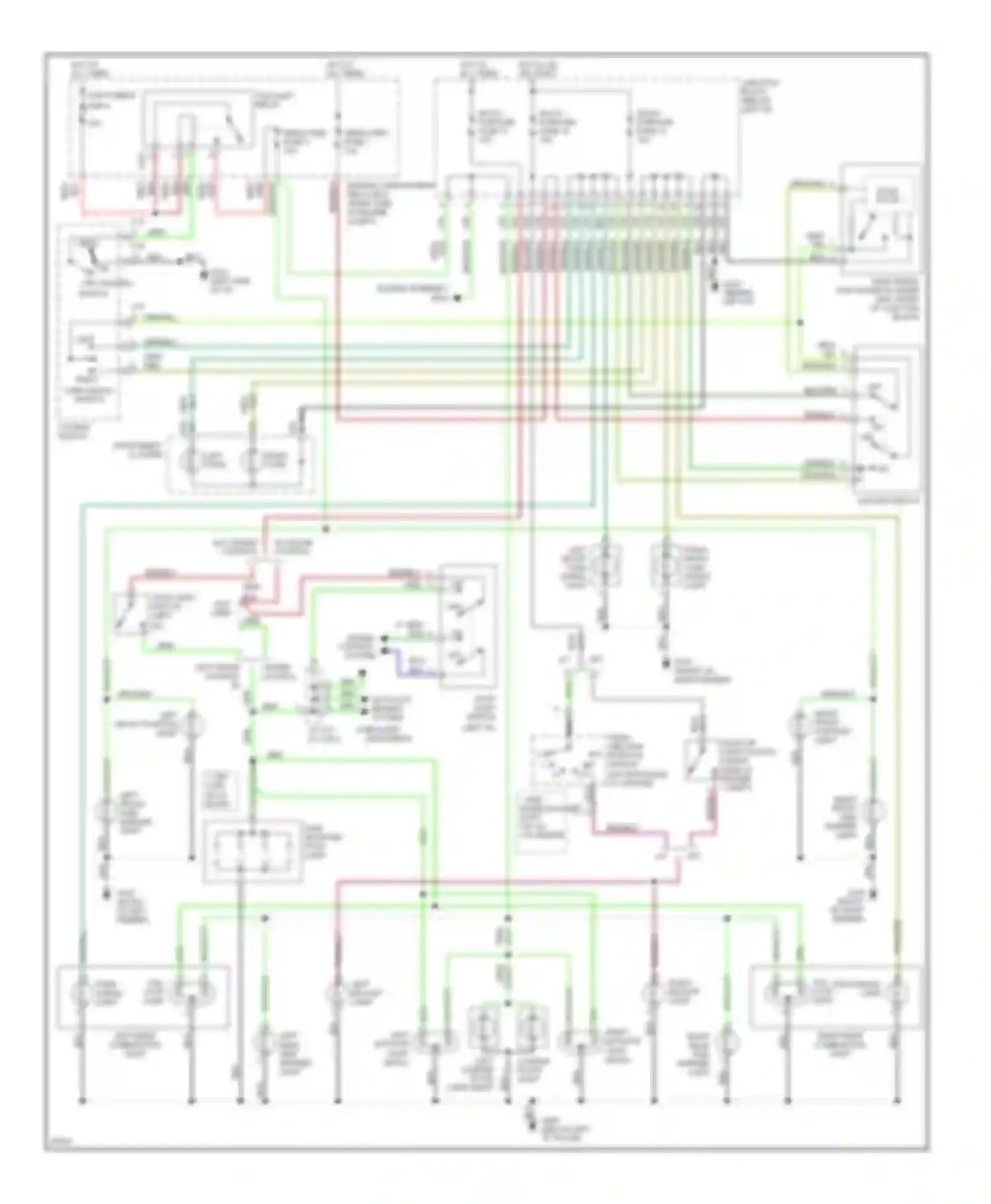 Summit Eagle I (1989-1996): Exterior light circuit
