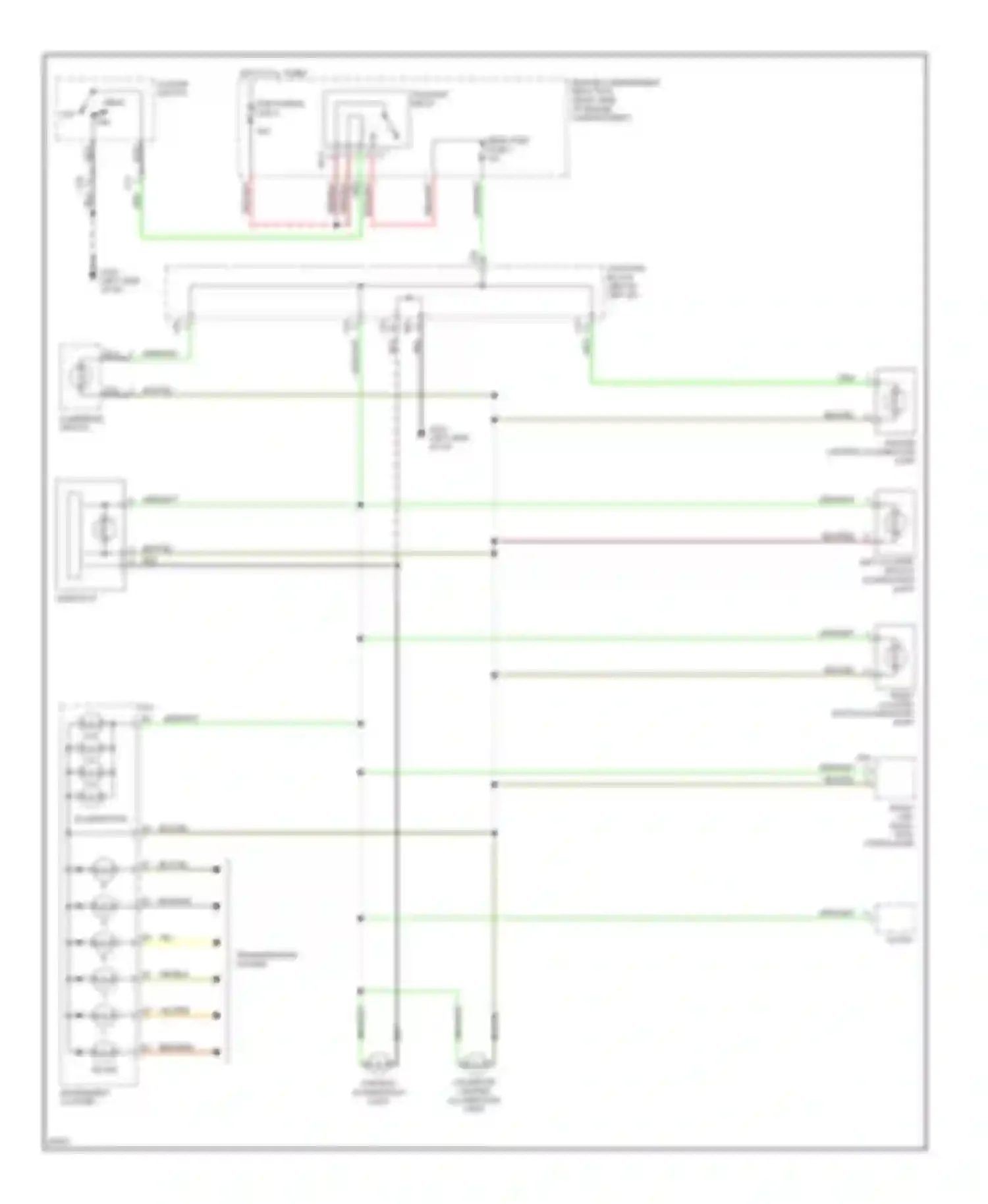 Summit Eagle I (1989-1996): Instrument illumination circuit