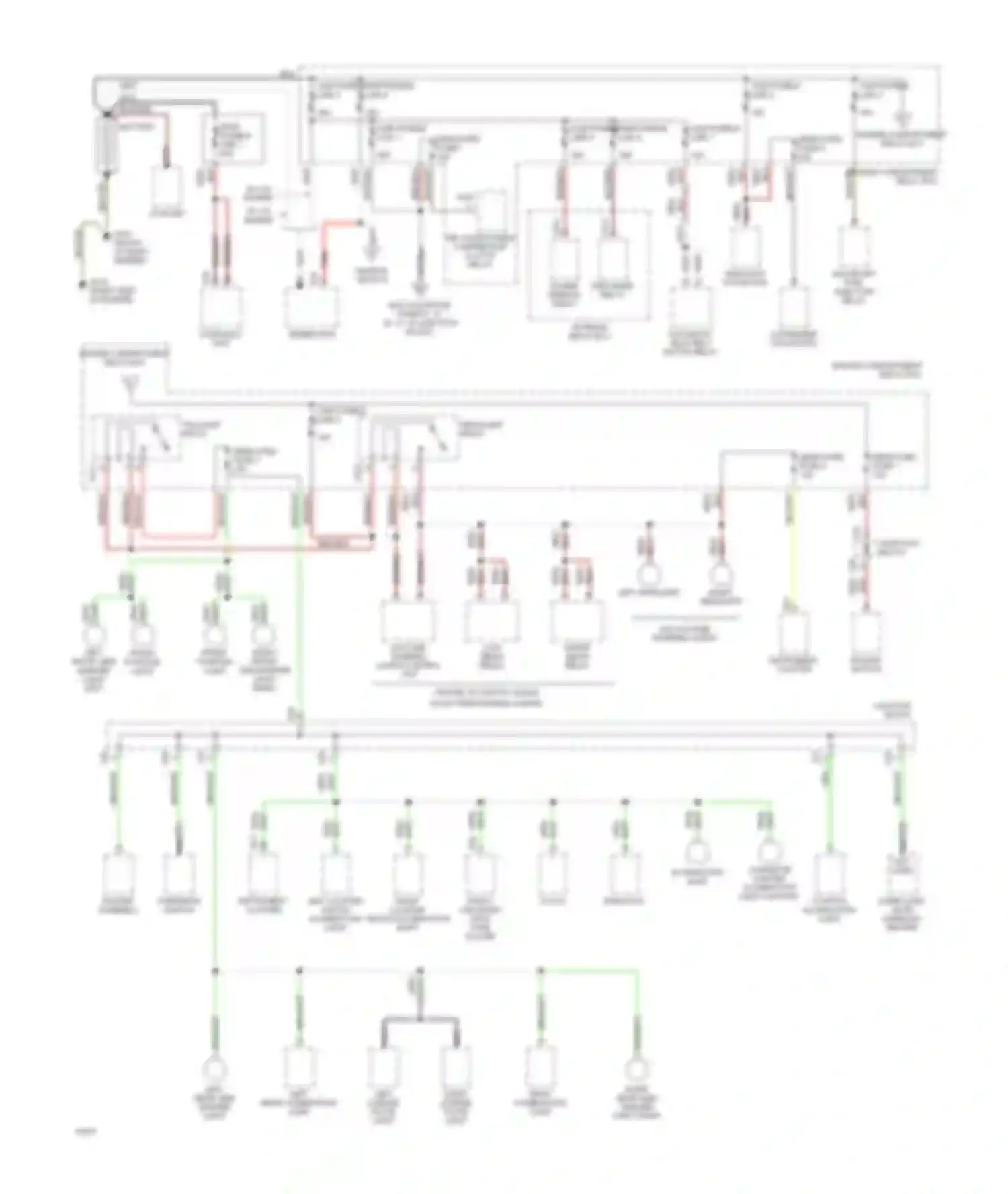 Summit Eagle I (1989-1996): Power distribution circuit (1 of 3)