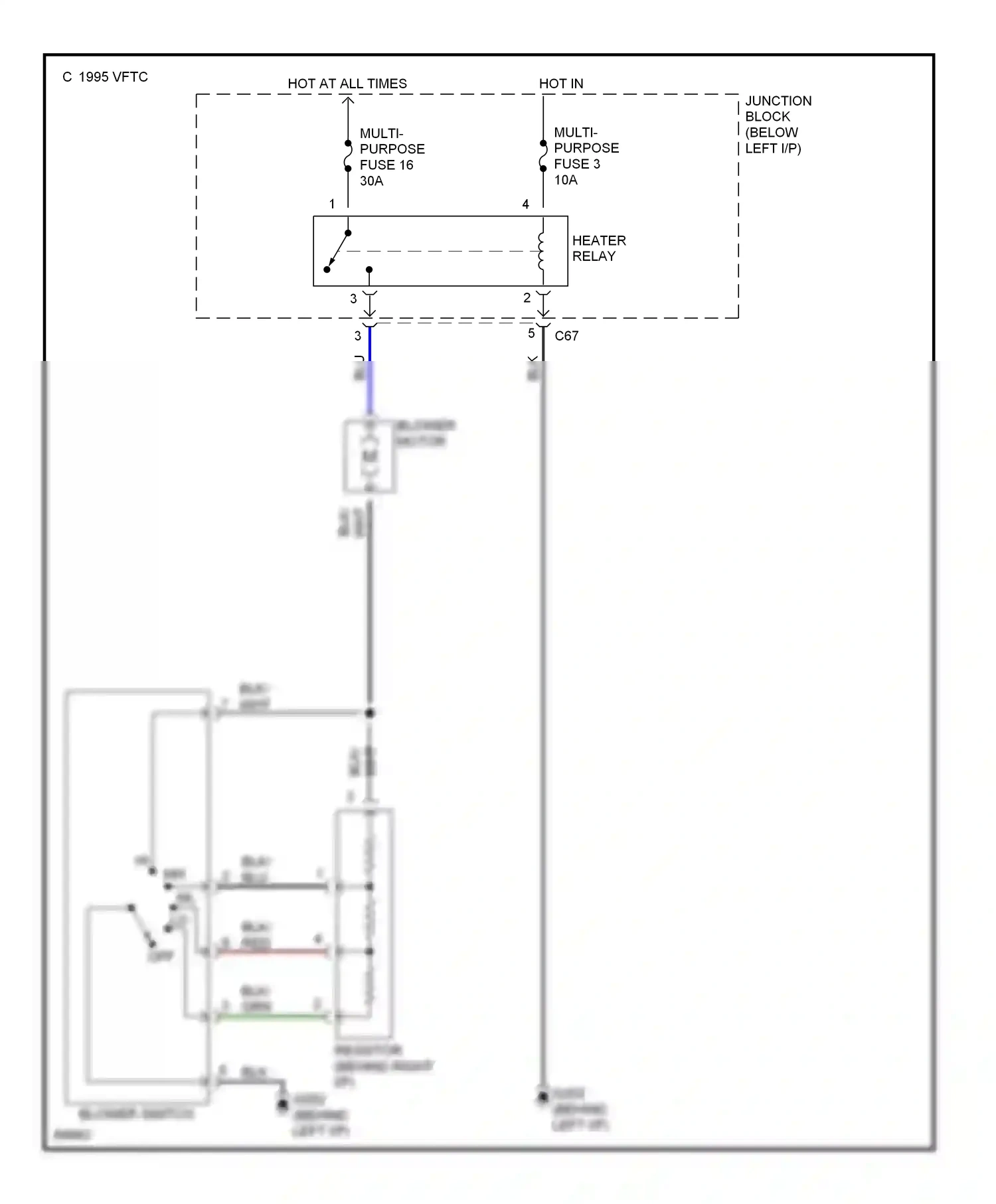 Eagle Summit I (1989-1996) 1995 vftc wiring diagram  (1 of 3)