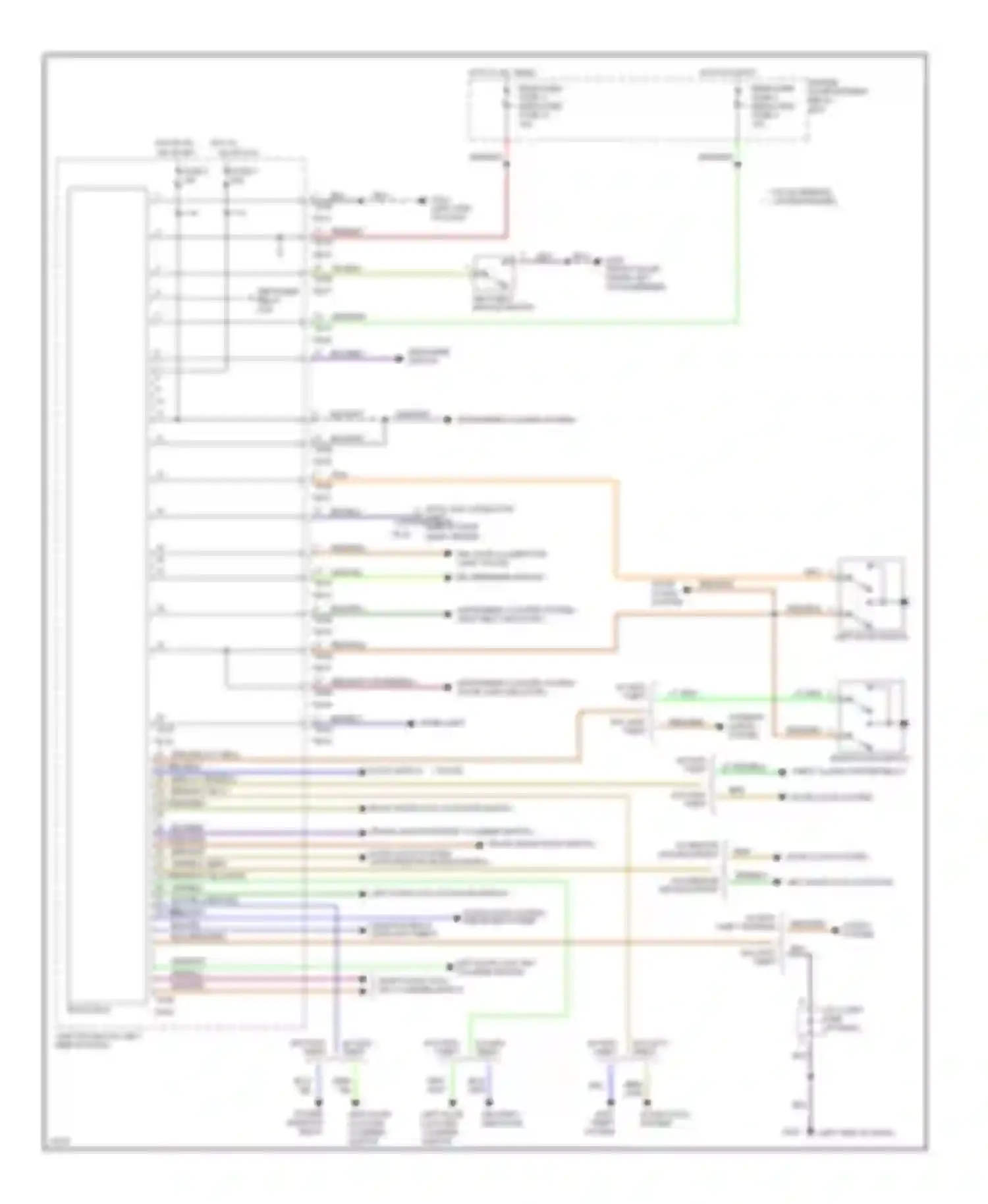 Talon Eagle II (1994-1999): Body computer circuits