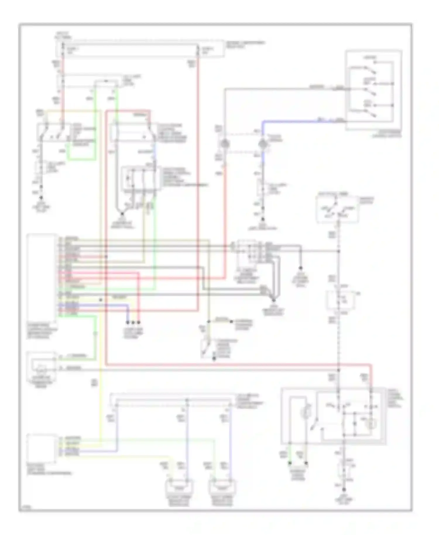 Talon Eagle II (1994-1999): 2.0l, cruise control circuit, a/t