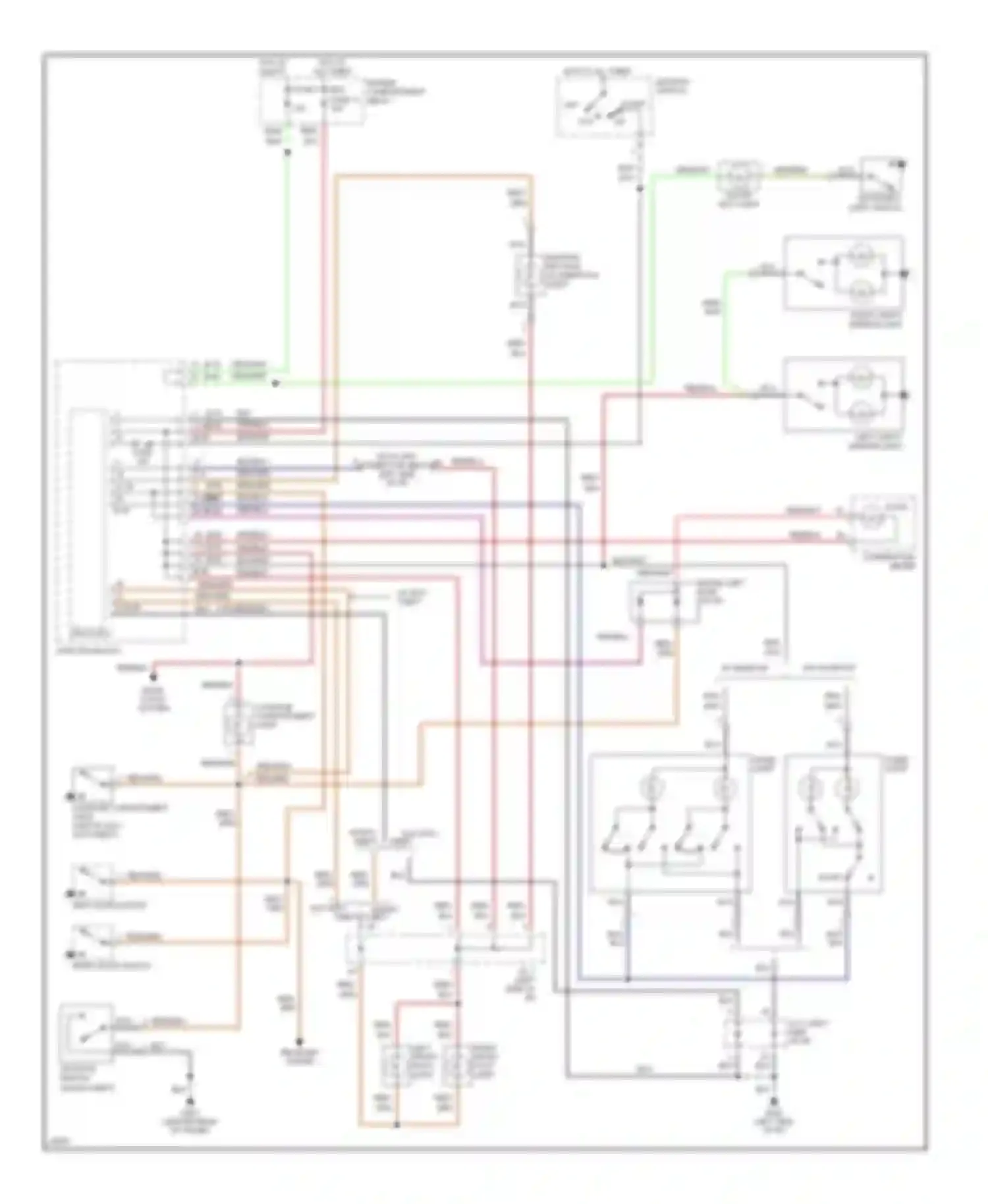 Talon Eagle II (1994-1999): Courtesy lamp circuit