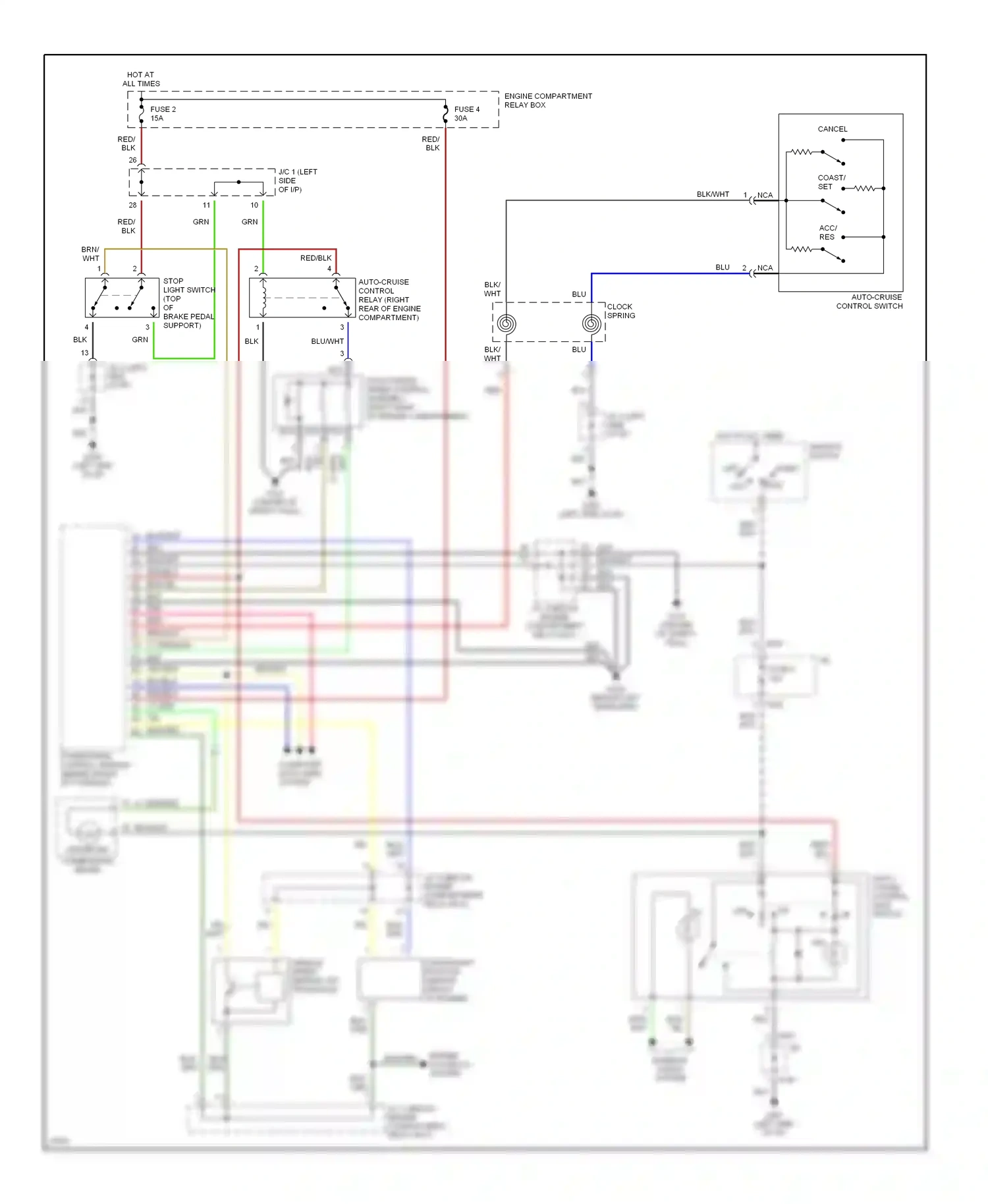 Eagle Talon II (1994-1999) computer data lines system wiring diagram  (2 of 3)