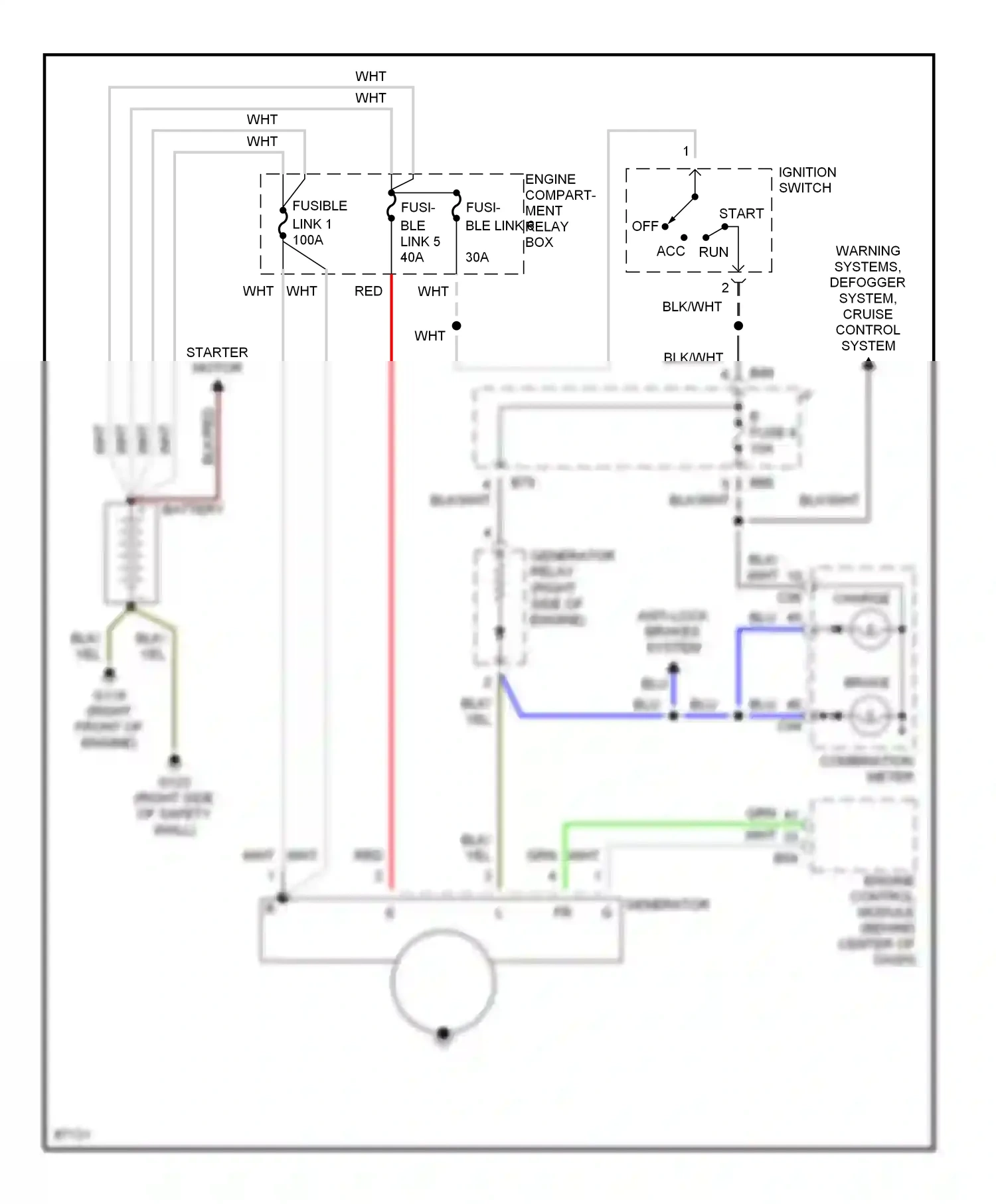 Eagle Talon II (1994-1999) off wiring diagram  (15 of 20)